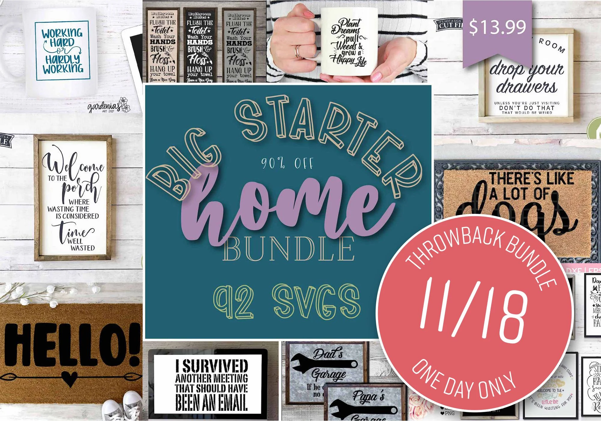 1 Day Only Throwback: Big Starter Home Bundle