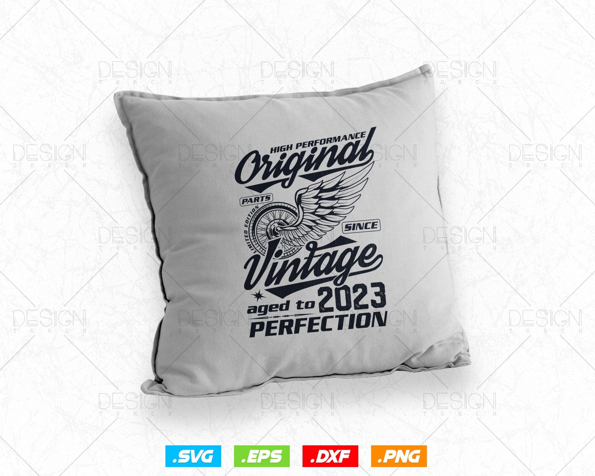 1st Birthday Svg Png, Vintage 2023, Birthday Shirt Svg, Aged To Perfection Svg, Birthday Gift for Son, Original Parts, Cricut Cut Files Svg - Image 4