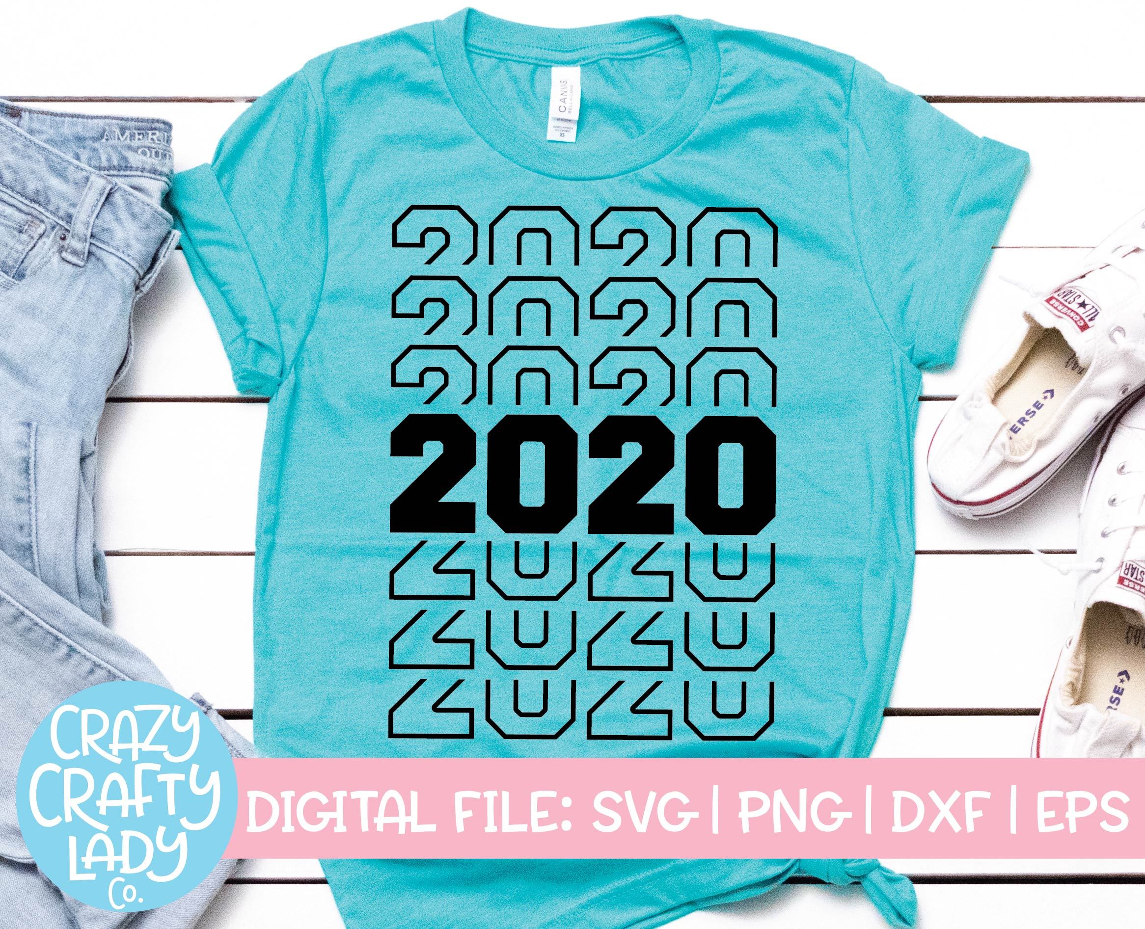2020 New Year's SVG Cut File Bundle - Image 6