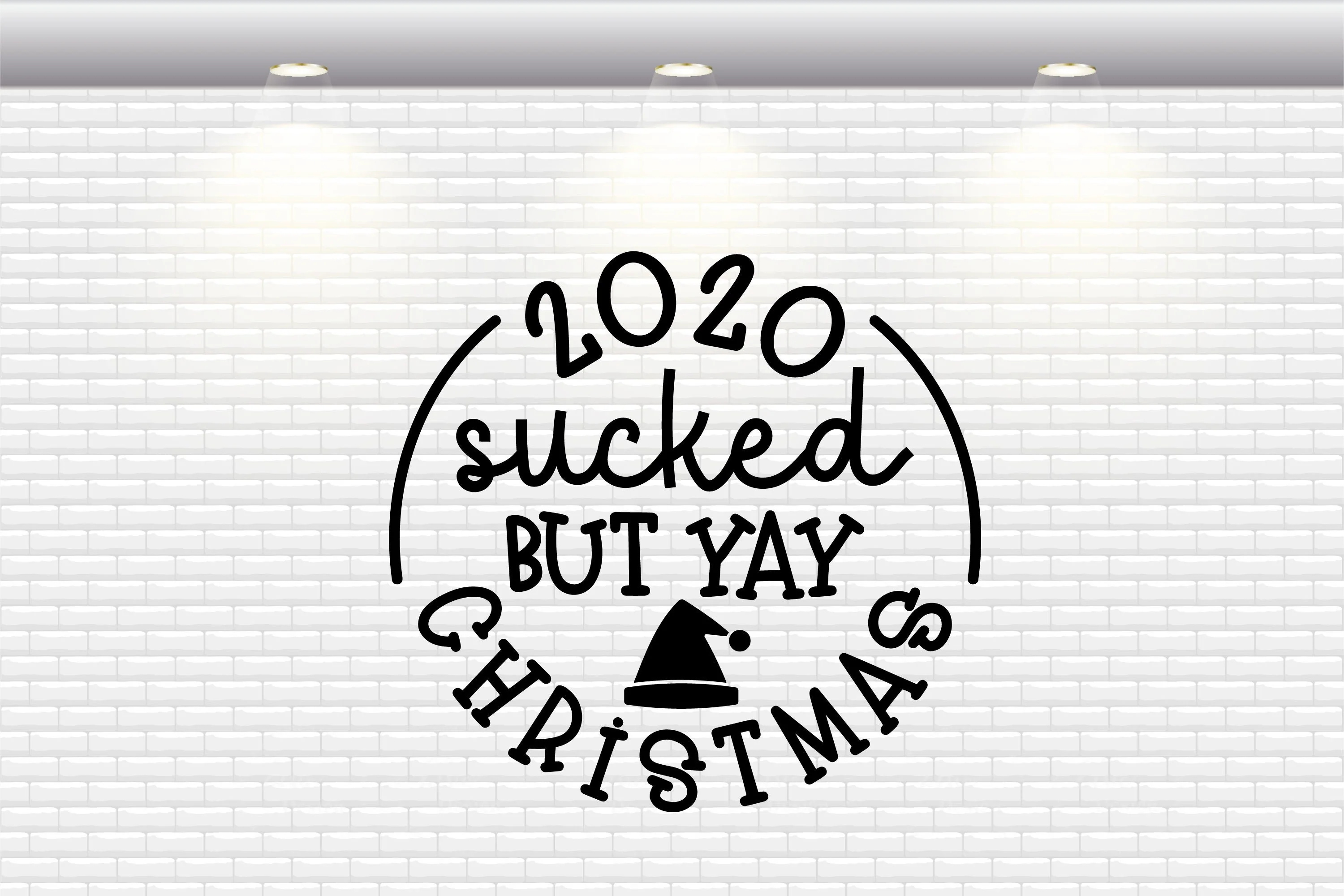 2020 Sucked But Yay Christmas - SVG, PNG, DXF, EPS - Image 2