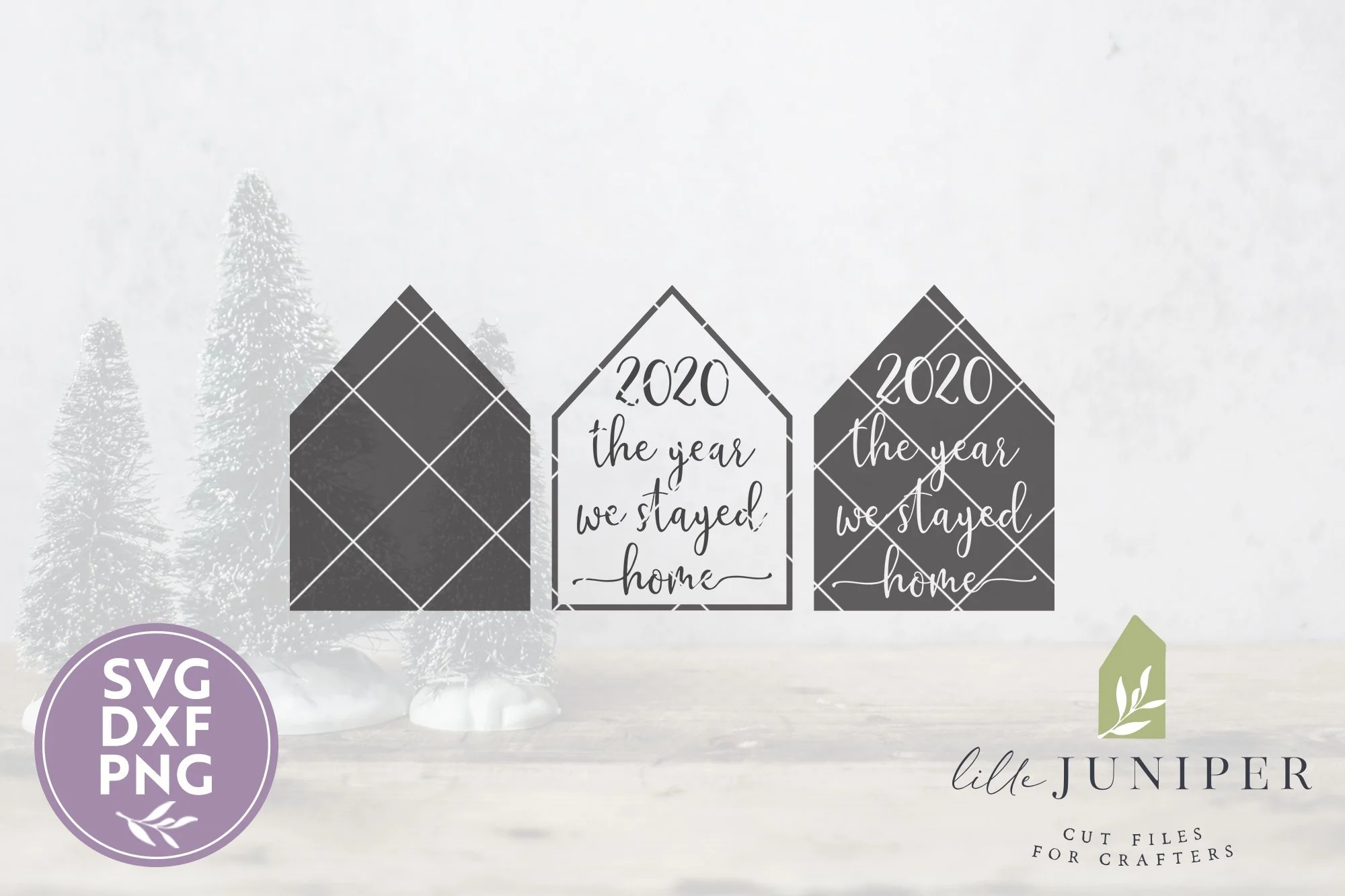 2020 The Year We Stayed Home SVG | 2020 Christmas Ornament SVG - Image 2