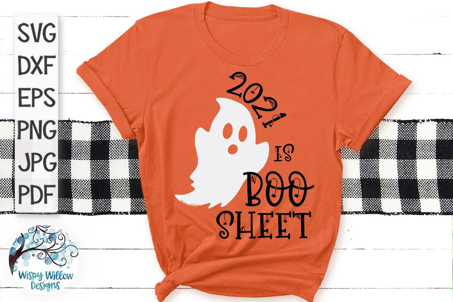 2021 is Boo Sheet SVG