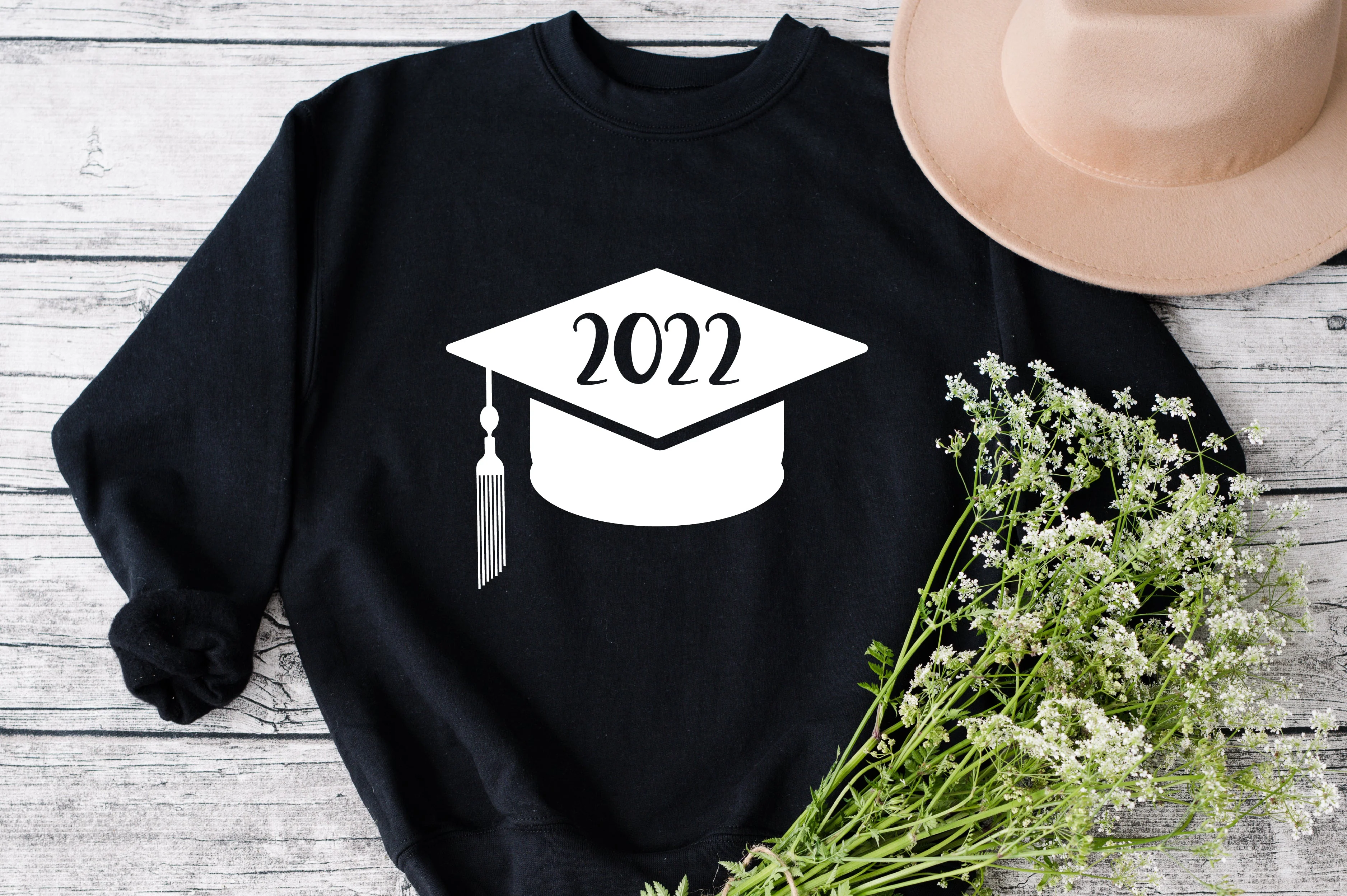 2022 Graduation Cap SVG, Class of 2022 SVG, Senior 2022, Digital Download svg - Image 3