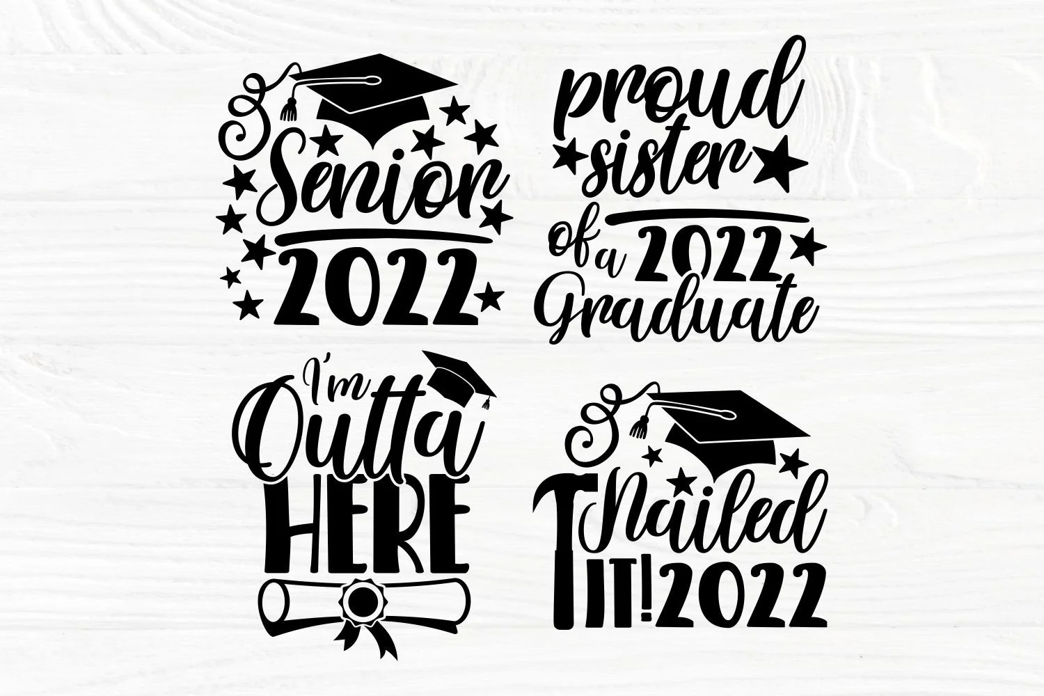 2022 Graduation SVG Bundle, Class of 2022 Svg, Png - Image 6