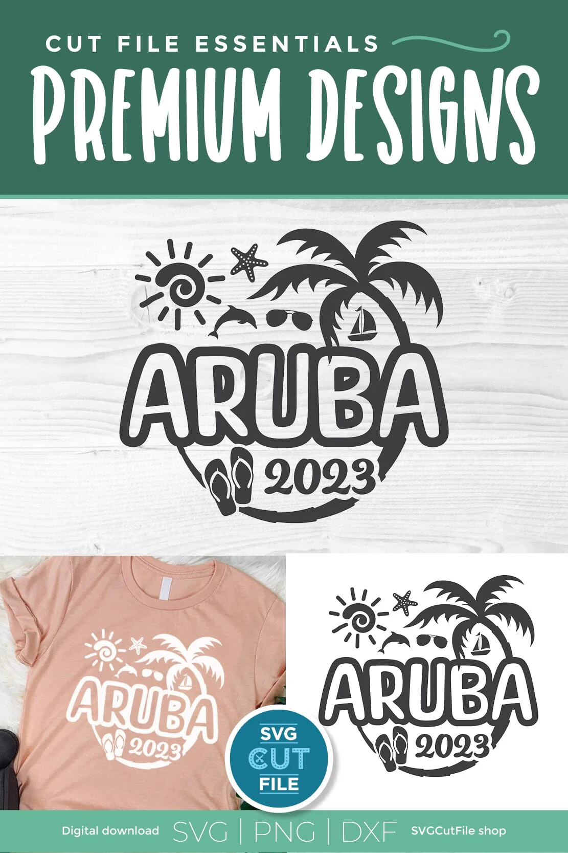 2023 Aruba svg - Aruba Vacation or Trip Design - Image 3