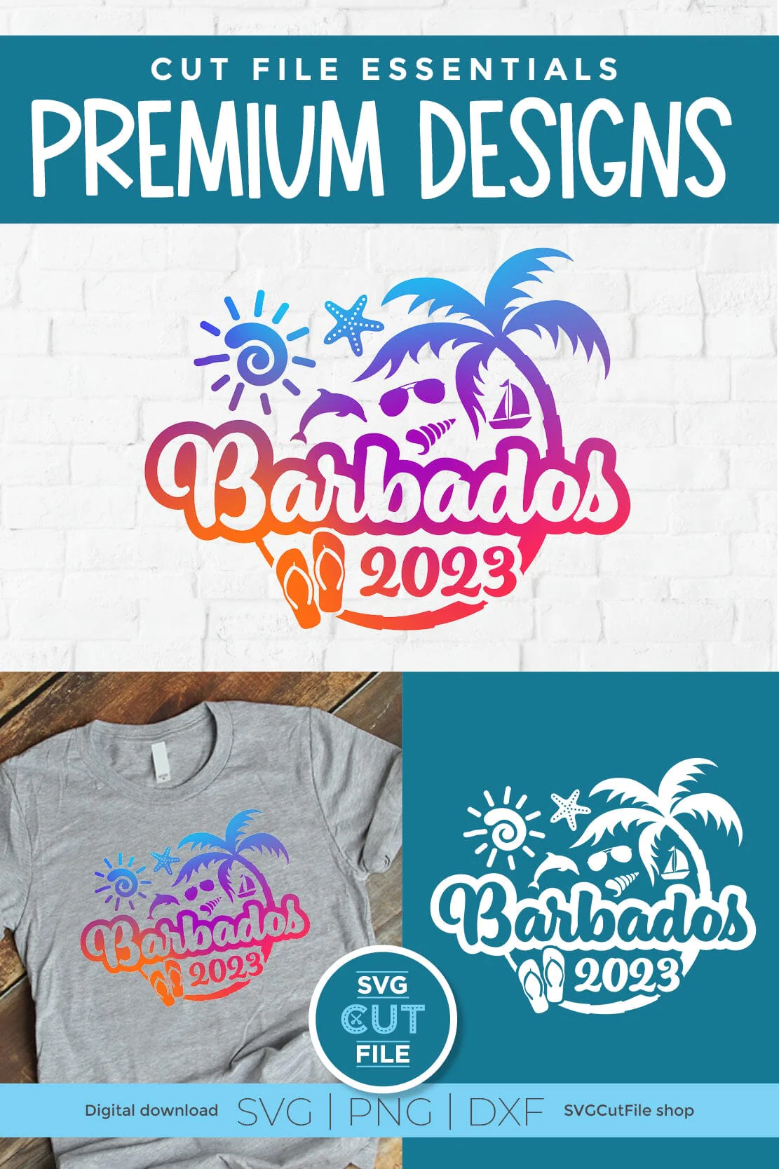 2023 Barbados svg - Barbados Vacation or Trip Design