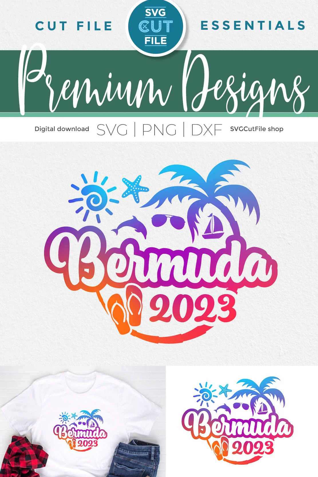 2023 Bermuda svg - Bermuda Vacation or Trip Design - Image 4