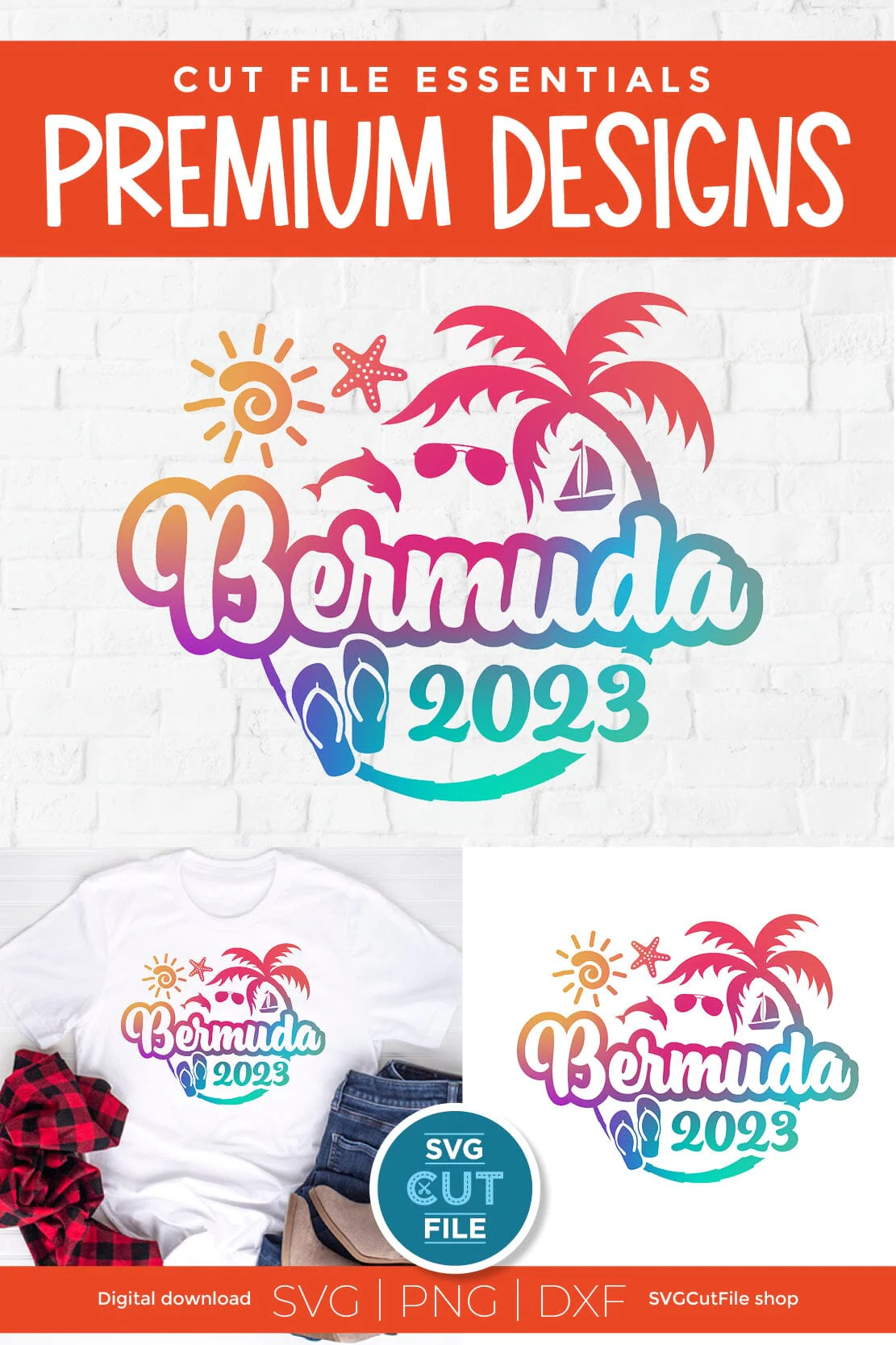 2023 Bermuda svg - Bermuda Vacation or Trip Design - Image 2