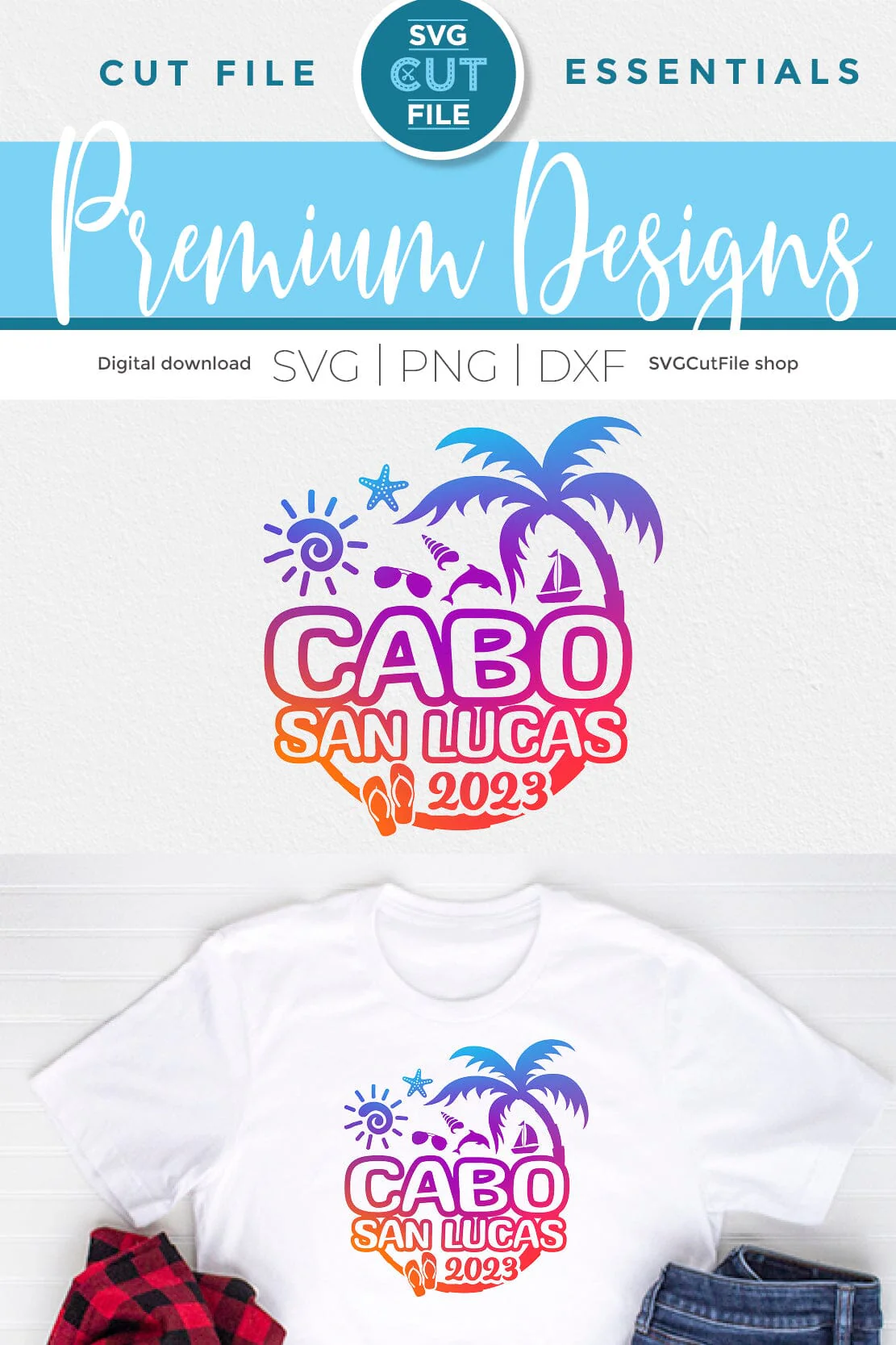 2023 Cabo San Lucas SVG - Cabo Mexico Vacation or Trip Design - Image 4