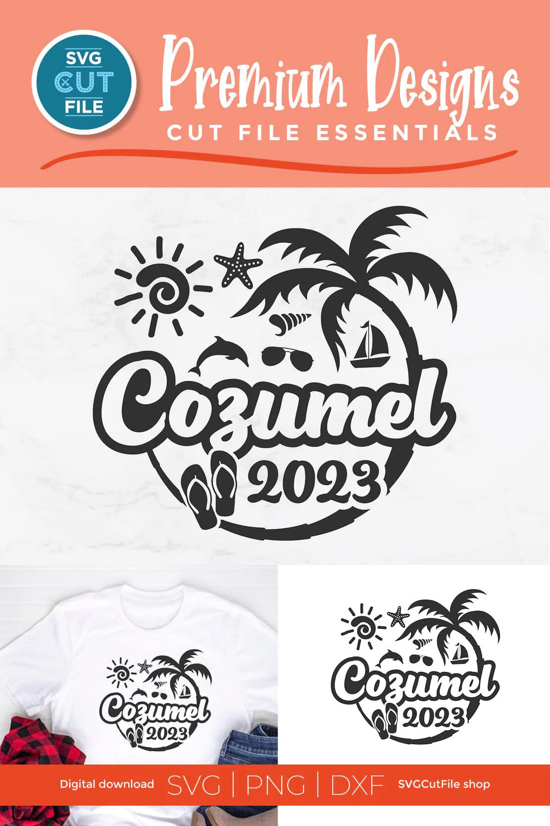 2023 Cozumel svg - Cozumel Mexico Vacation or Trip Design - Image 3