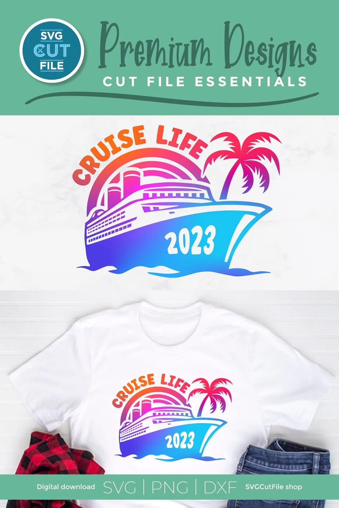 2023 Cruise Life svg - Cruise Life SVG vacation or Trip Design - Image 6
