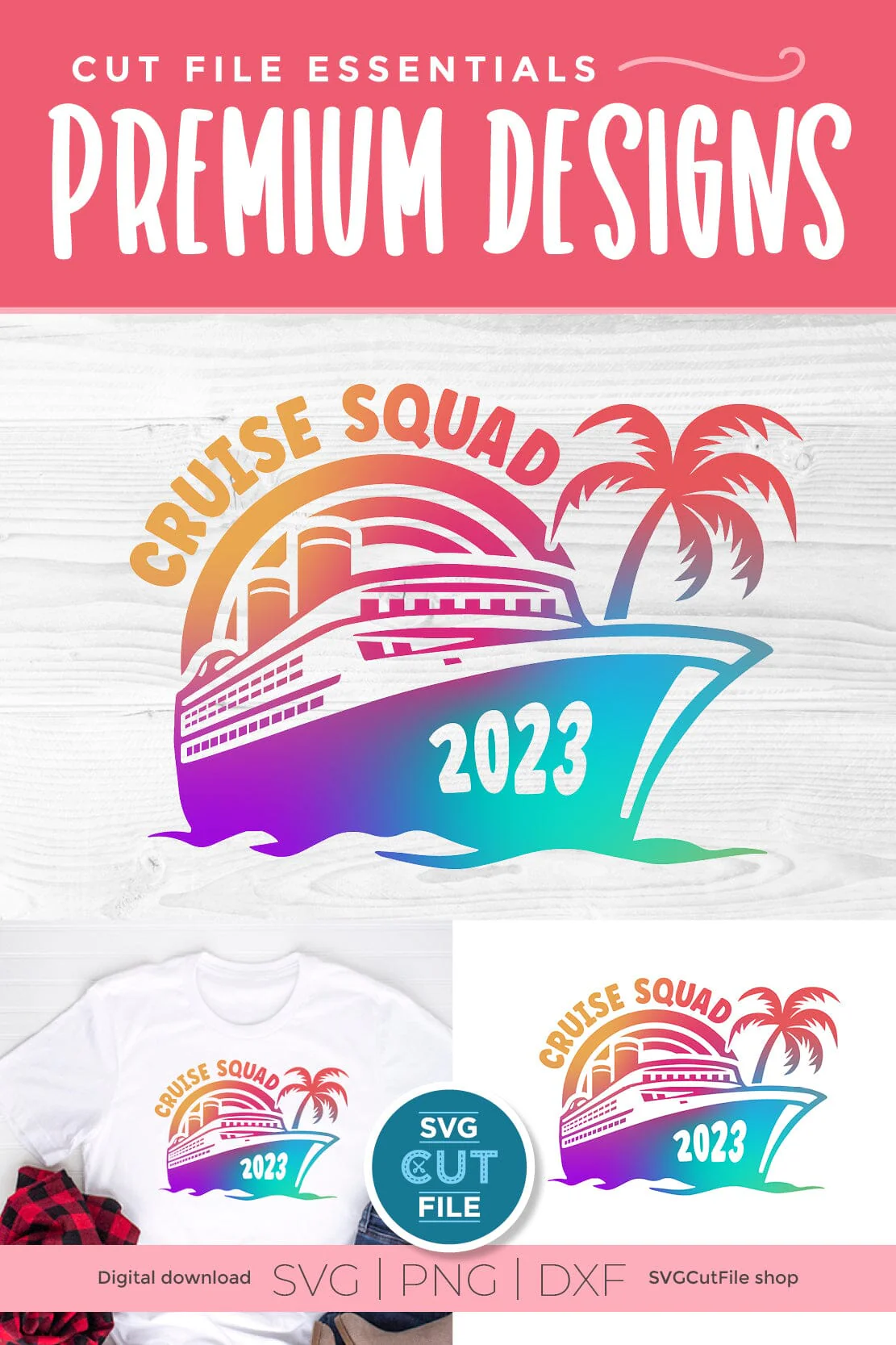 2023 Cruise Squad svg - Cruise SVG vacation or Trip Design - Image 2