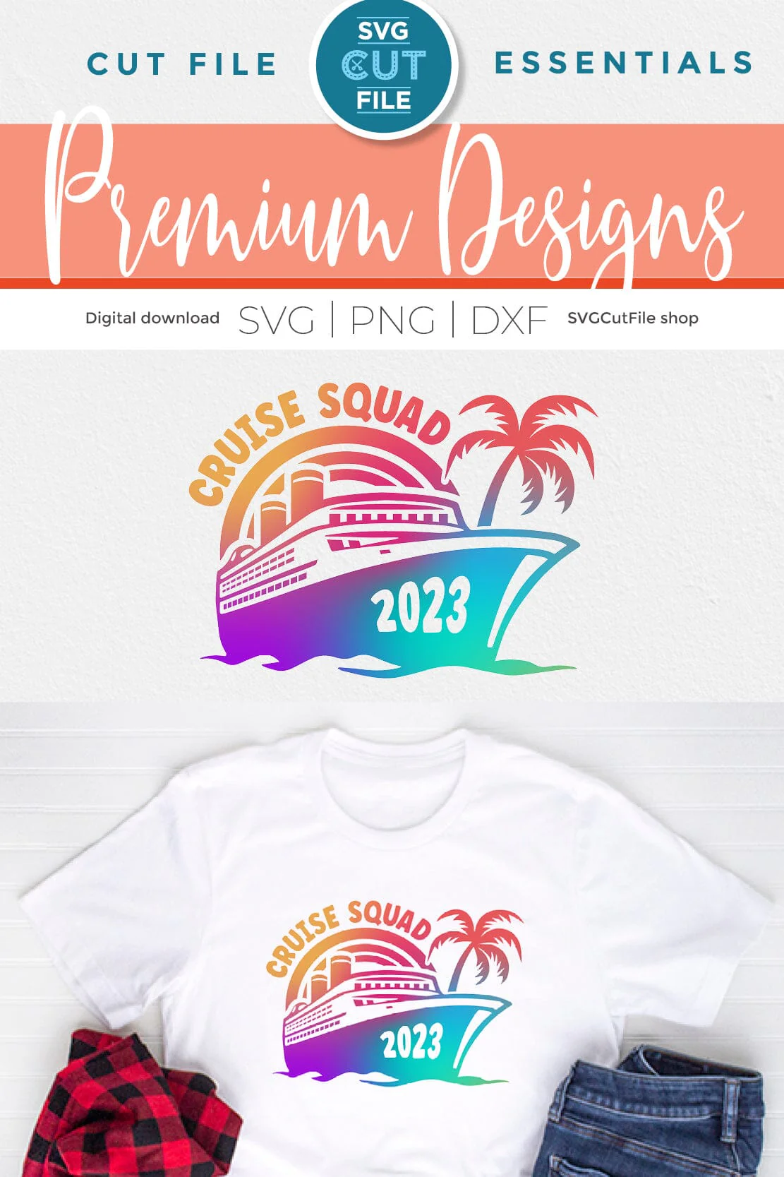 2023 Cruise Squad svg - Cruise SVG vacation or Trip Design - Image 6