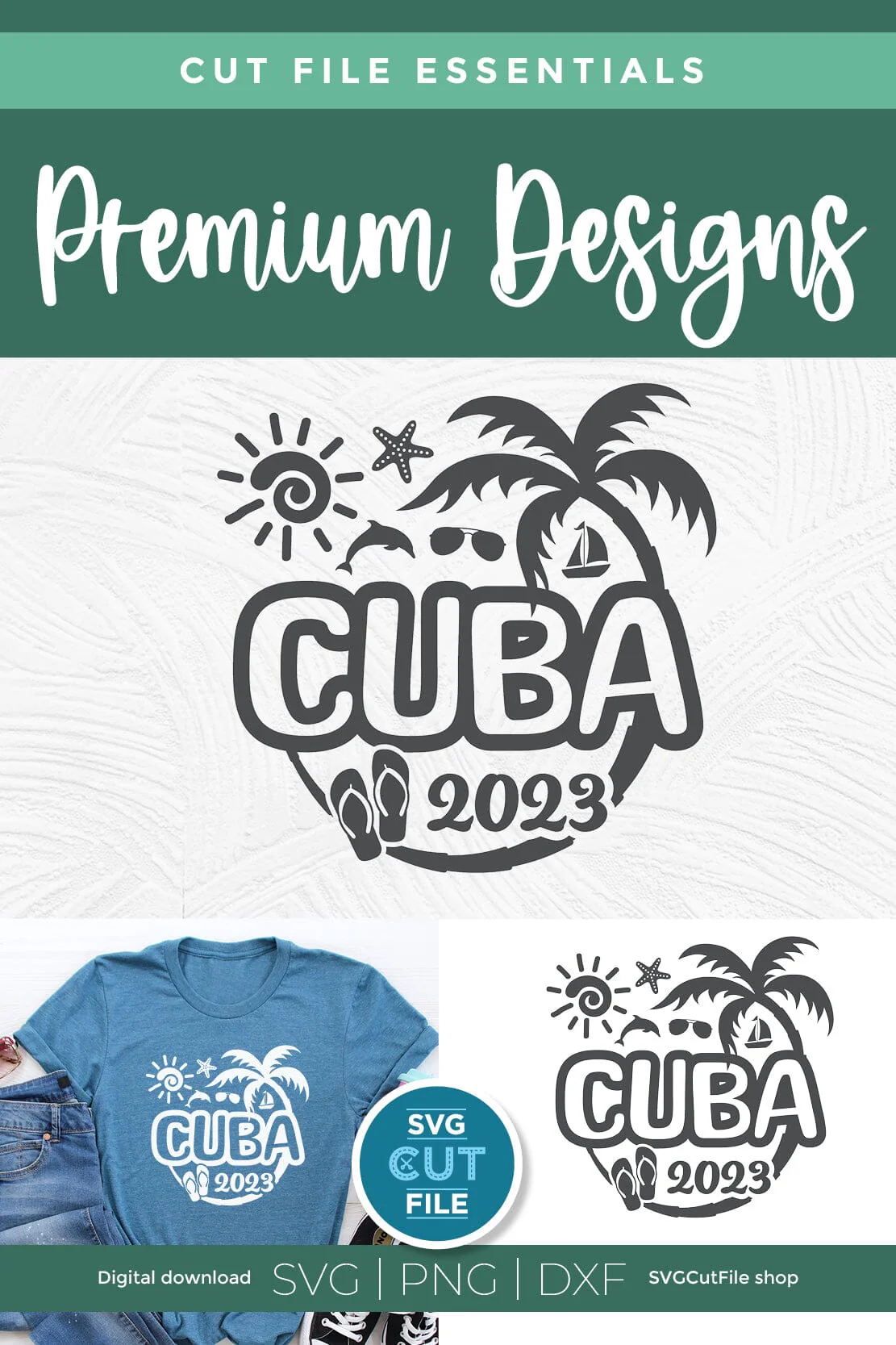 2023 Cuba svg - Great for a Cuban Vacation or Trip - Image 4