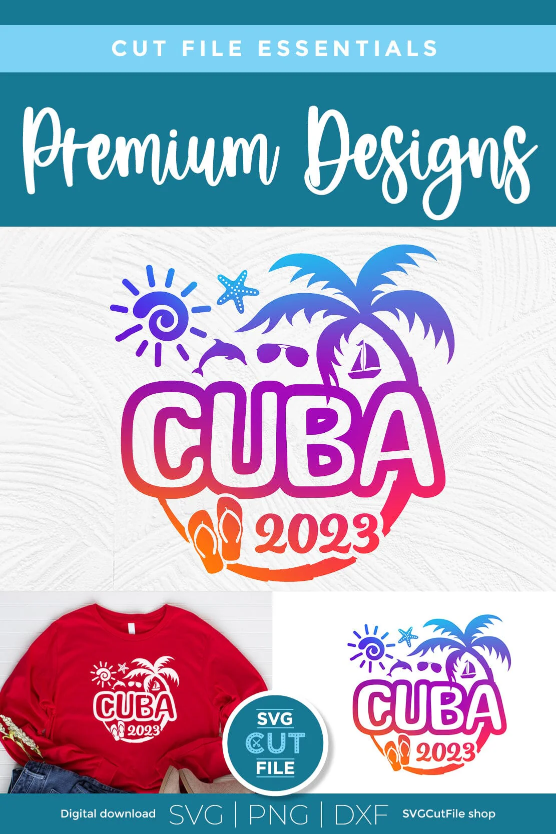 2023 Cuba svg - Great for a Cuban Vacation or Trip - Image 4