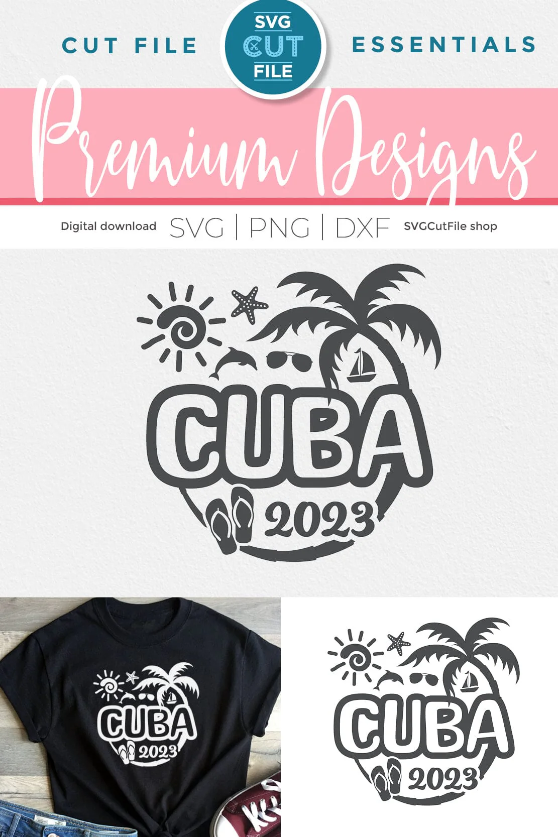 2023 Cuba svg - Great for a Cuban Vacation or Trip - Image 5