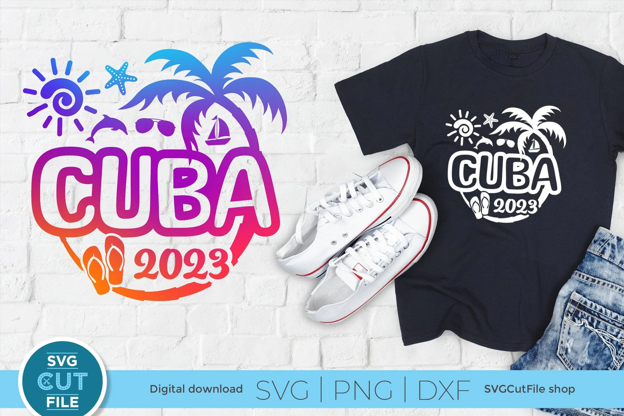 2023 Cuba svg - Great for a Cuban Vacation or Trip - Image 7