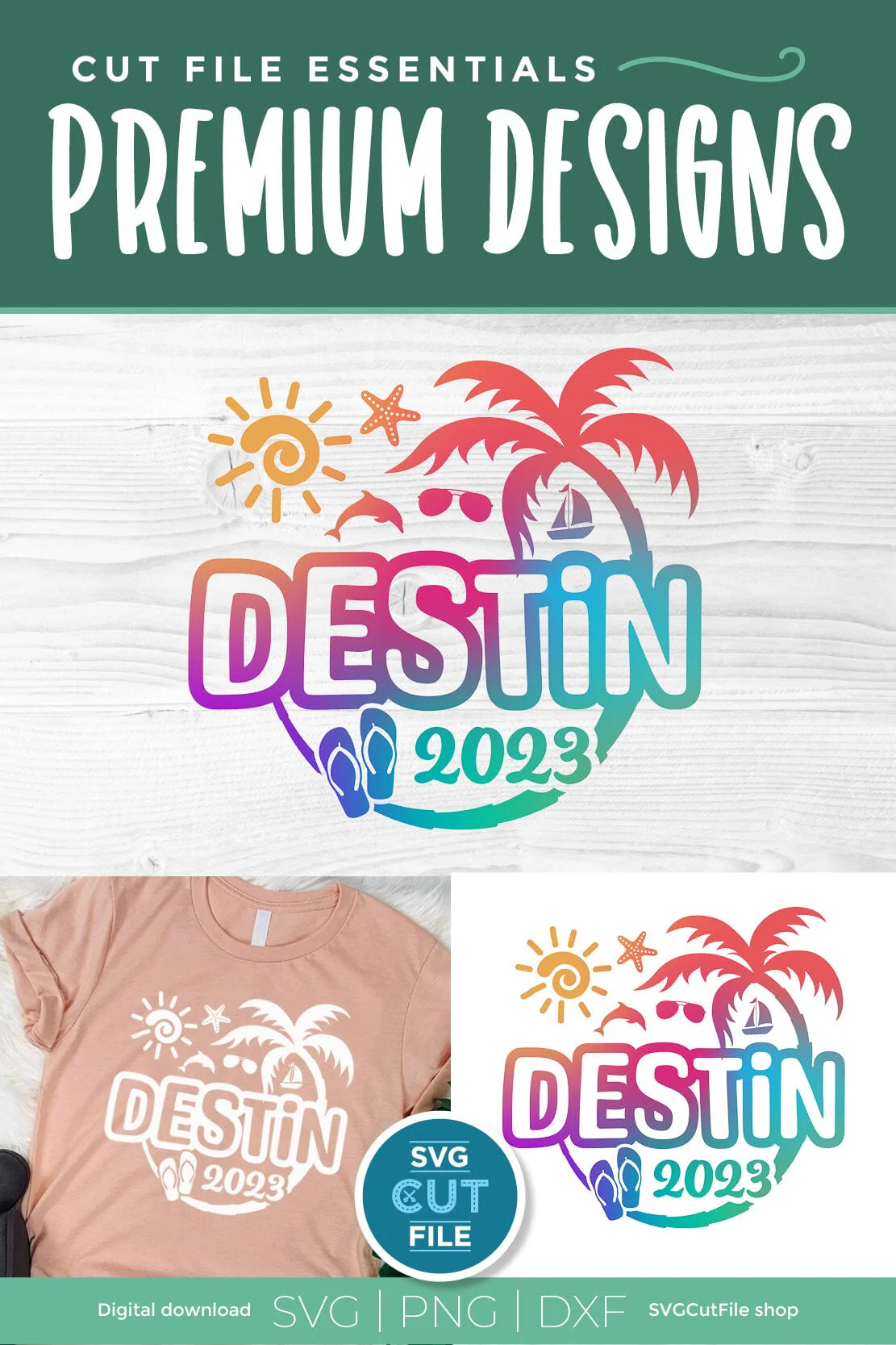 2023 Destin Florida svg - Destin FL Vacation or Trip Design - Image 3