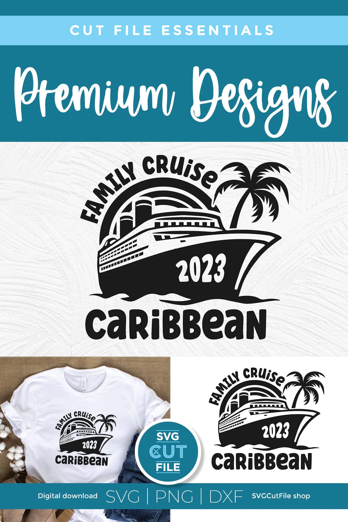 2023 Family Cruise svg - Cruise SVG Vacation or Trip Design - Image 5