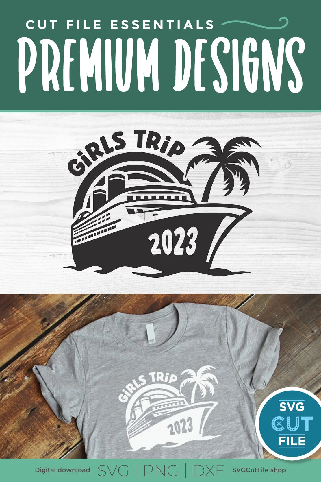 2023 Girls Trip svg - Cruise SVG Vacation or Trip Design - Image 5