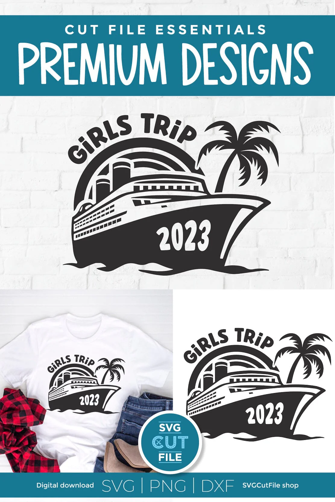 2023 Girls Trip svg - Cruise SVG Vacation or Trip Design - Image 2