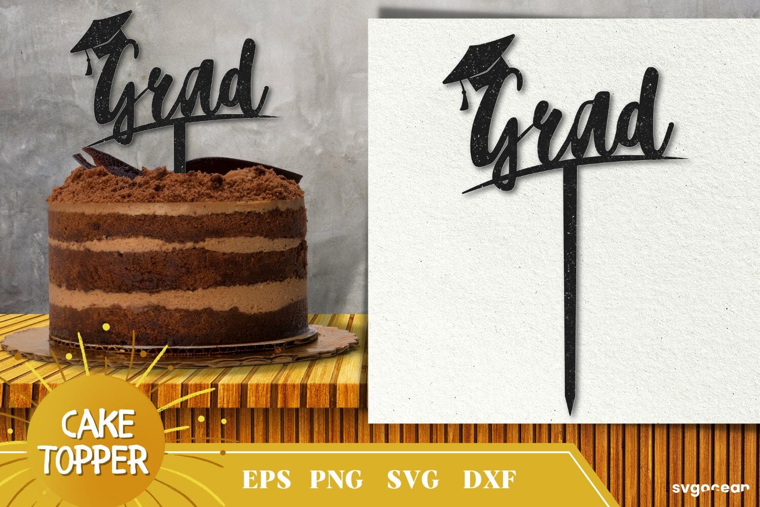 2023 Graduation Cake Topper Bundle | Graduation Papercut SVG - Image 6