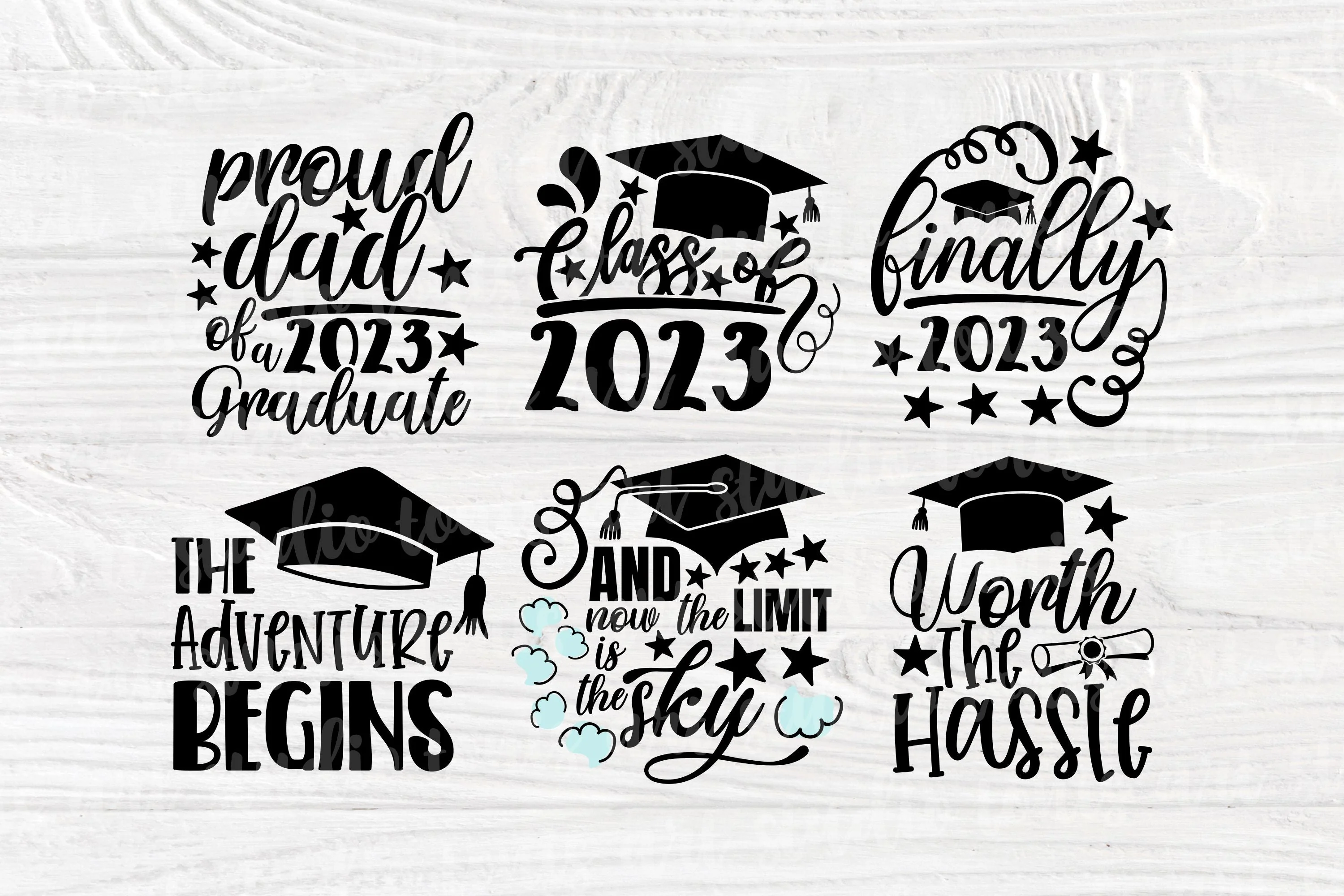 2023 Graduation SVG PNG - Class of 2023 Svg - Senior Svg Bundle - Cricut - Silhouette - Image 3