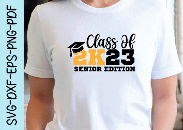 2023 Graduation SVG PNG - Class of 2023 Svg - Senior Svg Bundle - Cricut - Silhouette - Commercial License Included - Image 4