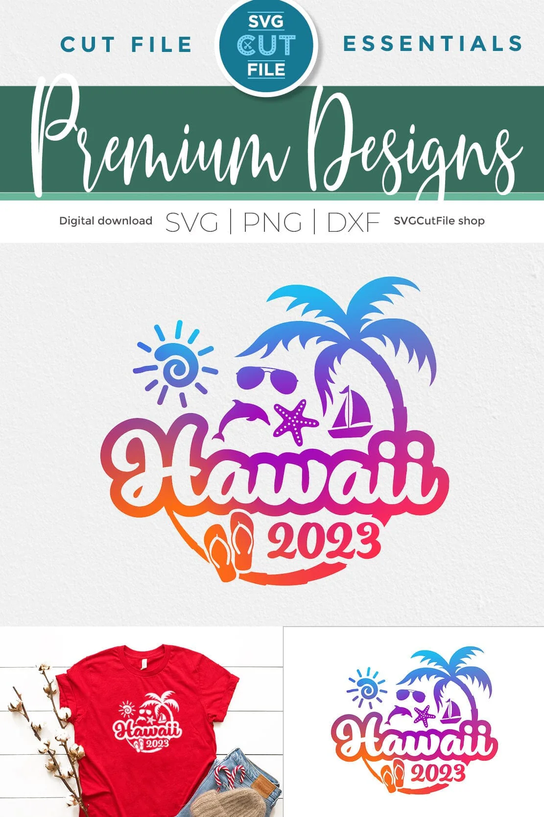 2023 Hawaii svg - Hawaii Vacation or Trip Design - Image 2
