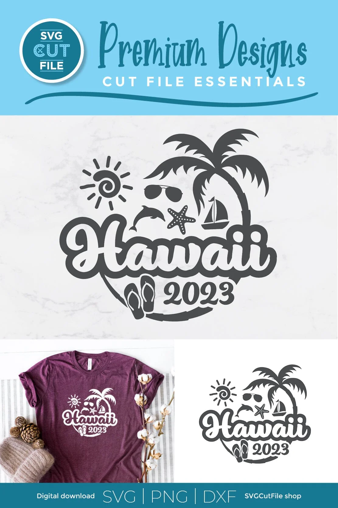2023 Hawaii svg - Hawaii Vacation or Trip Design - Image 4