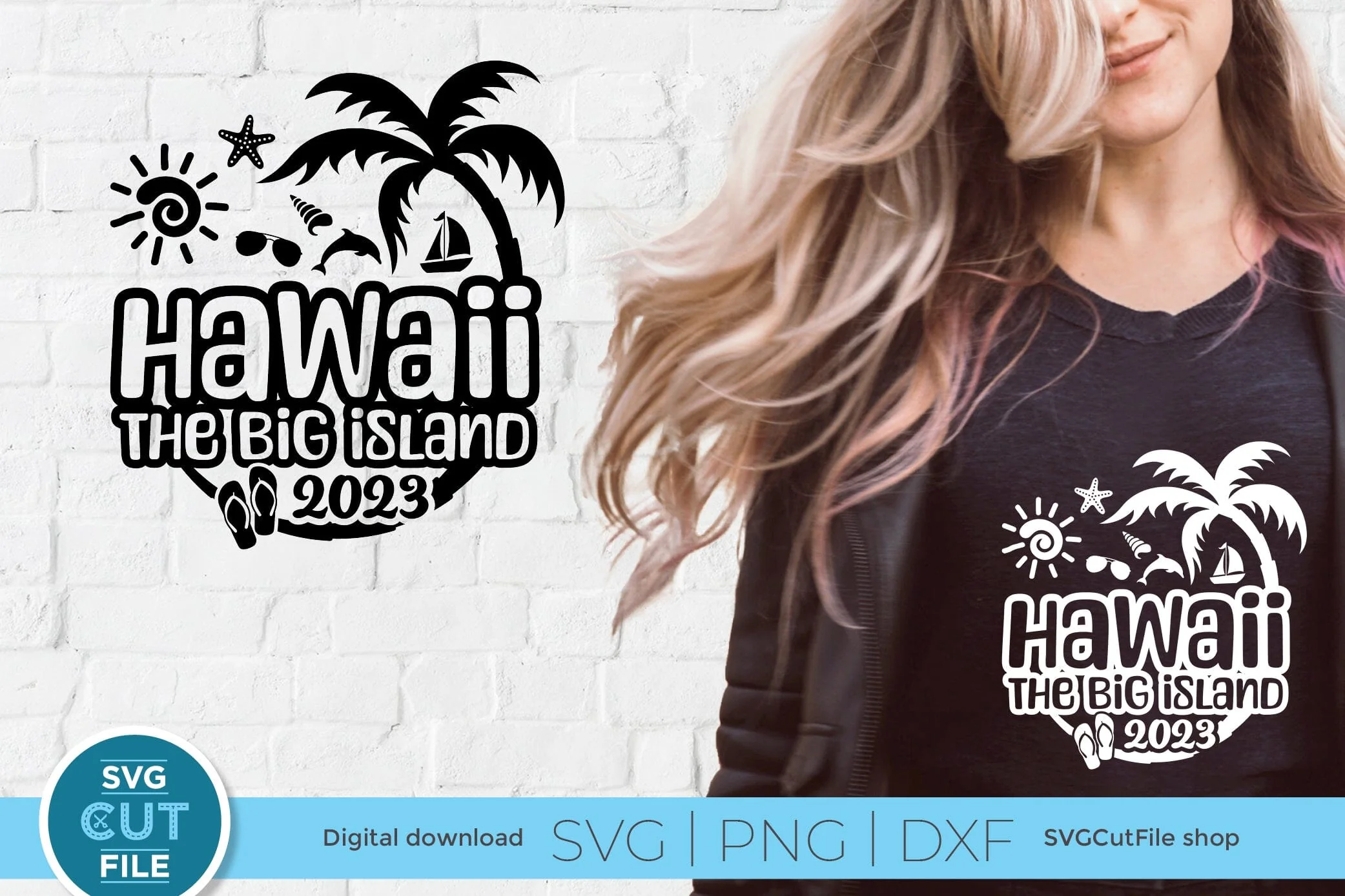 2023 Hawaii-the Big Island svg - Hawaiian Vacation or Trip Design