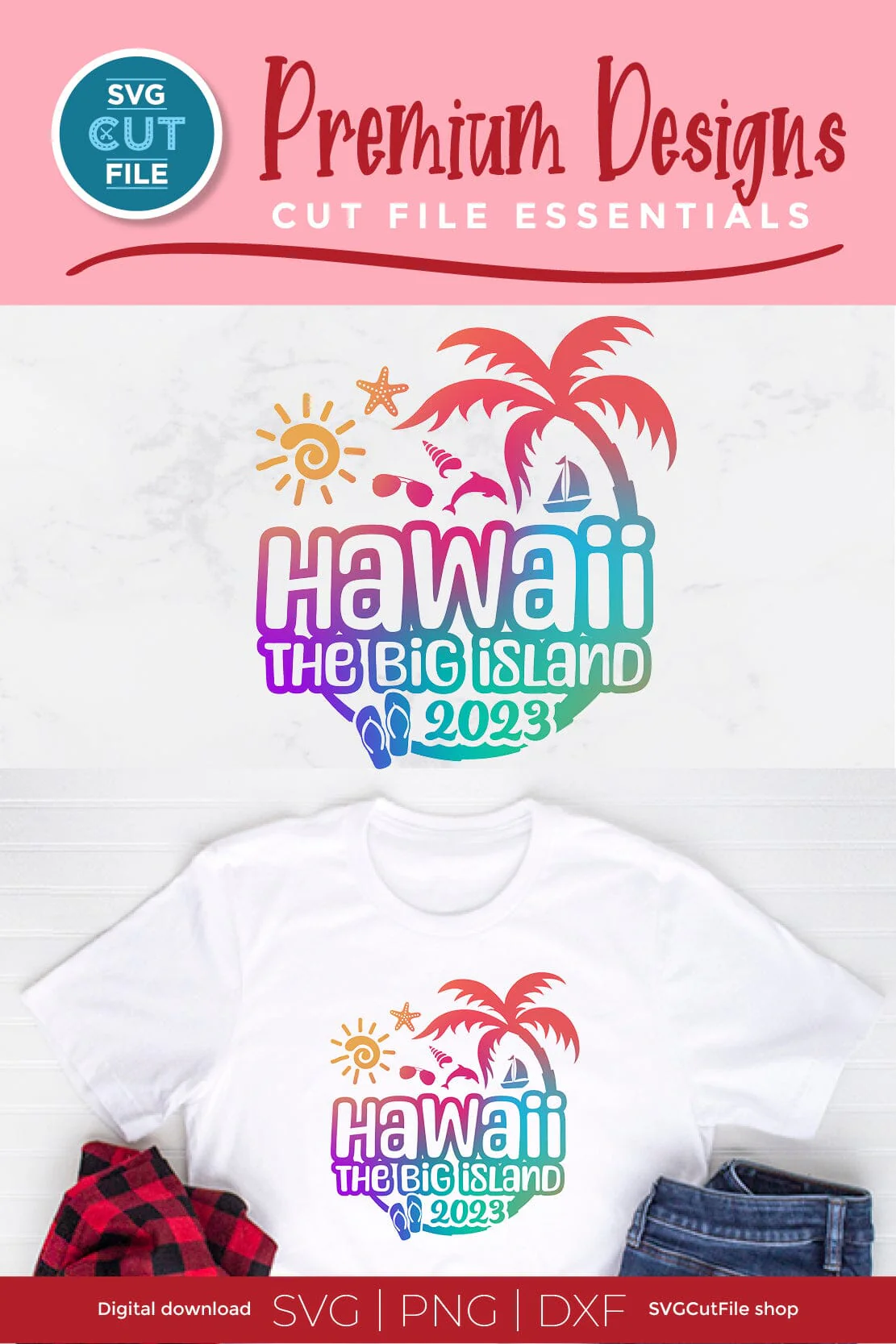 2023 Hawaii-the Big Island svg - Hawaiian Vacation or Trip Design - Image 6