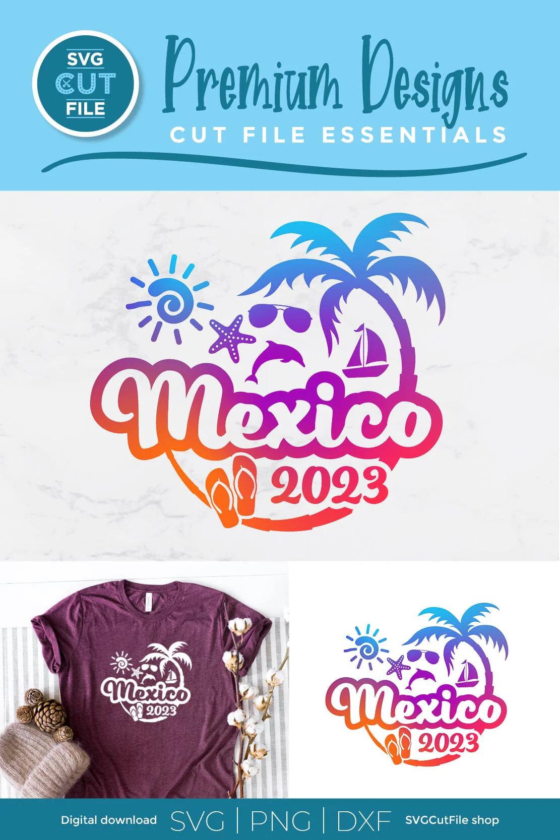 2023 Mexico svg - Mexico Vacation or Trip Design - Image 6