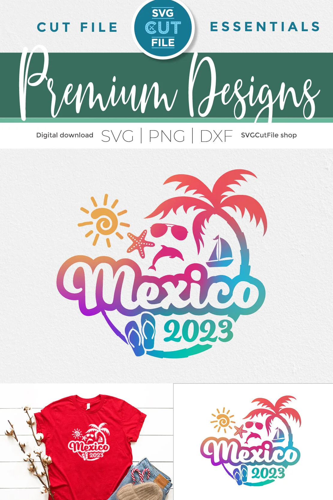 2023 Mexico svg - Mexico Vacation or Trip Design - Image 3