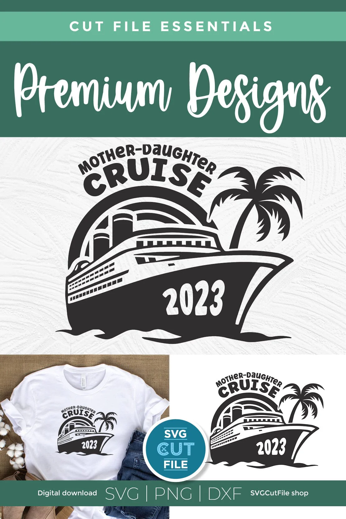 2023 Mother Daughter Cruise svg - Cruise SVG vacation or Trip Design - Image 5