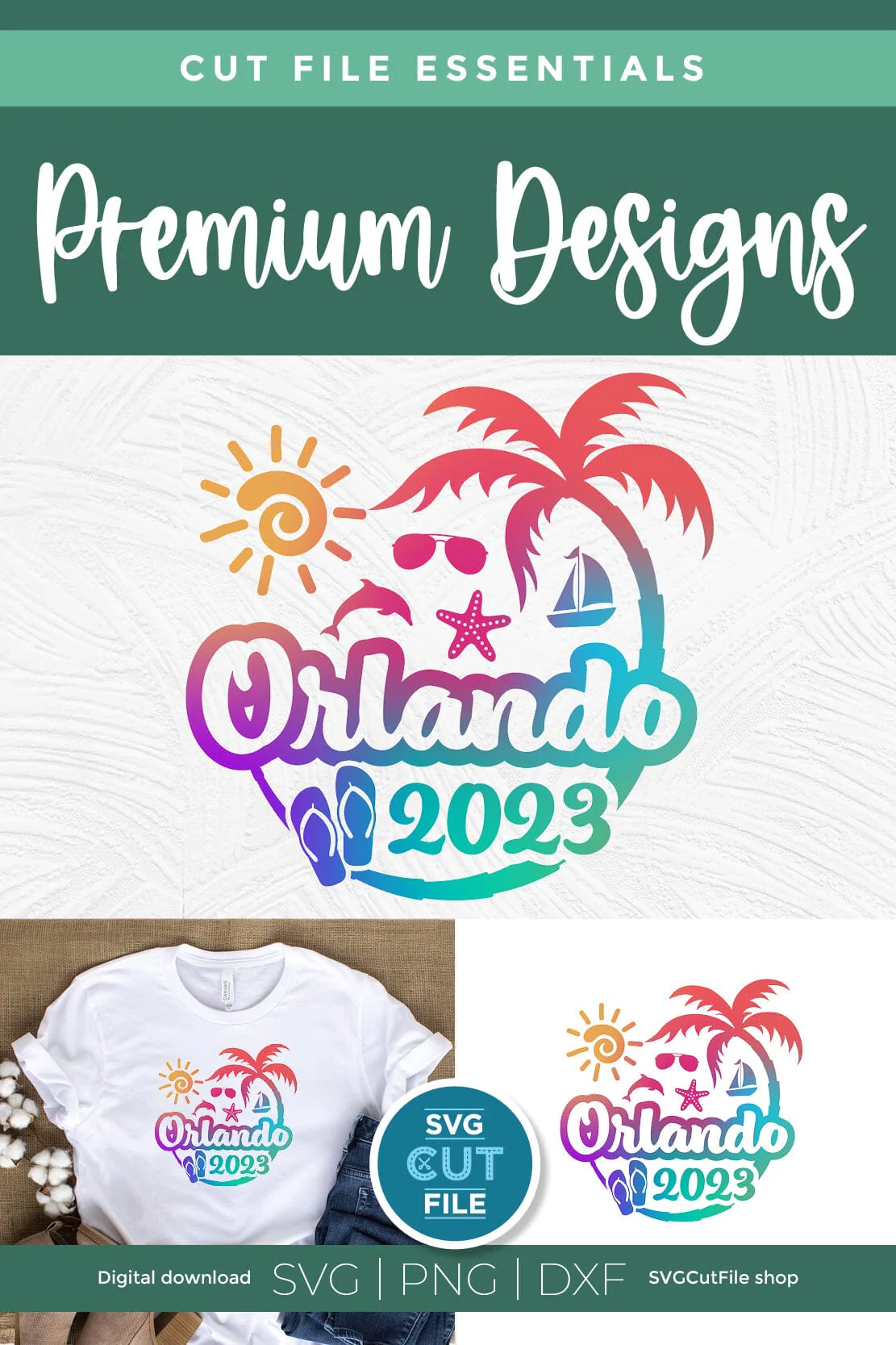 2023 Orlando Florida svg - Orlando FL Vacation or Trip Design - Image 5
