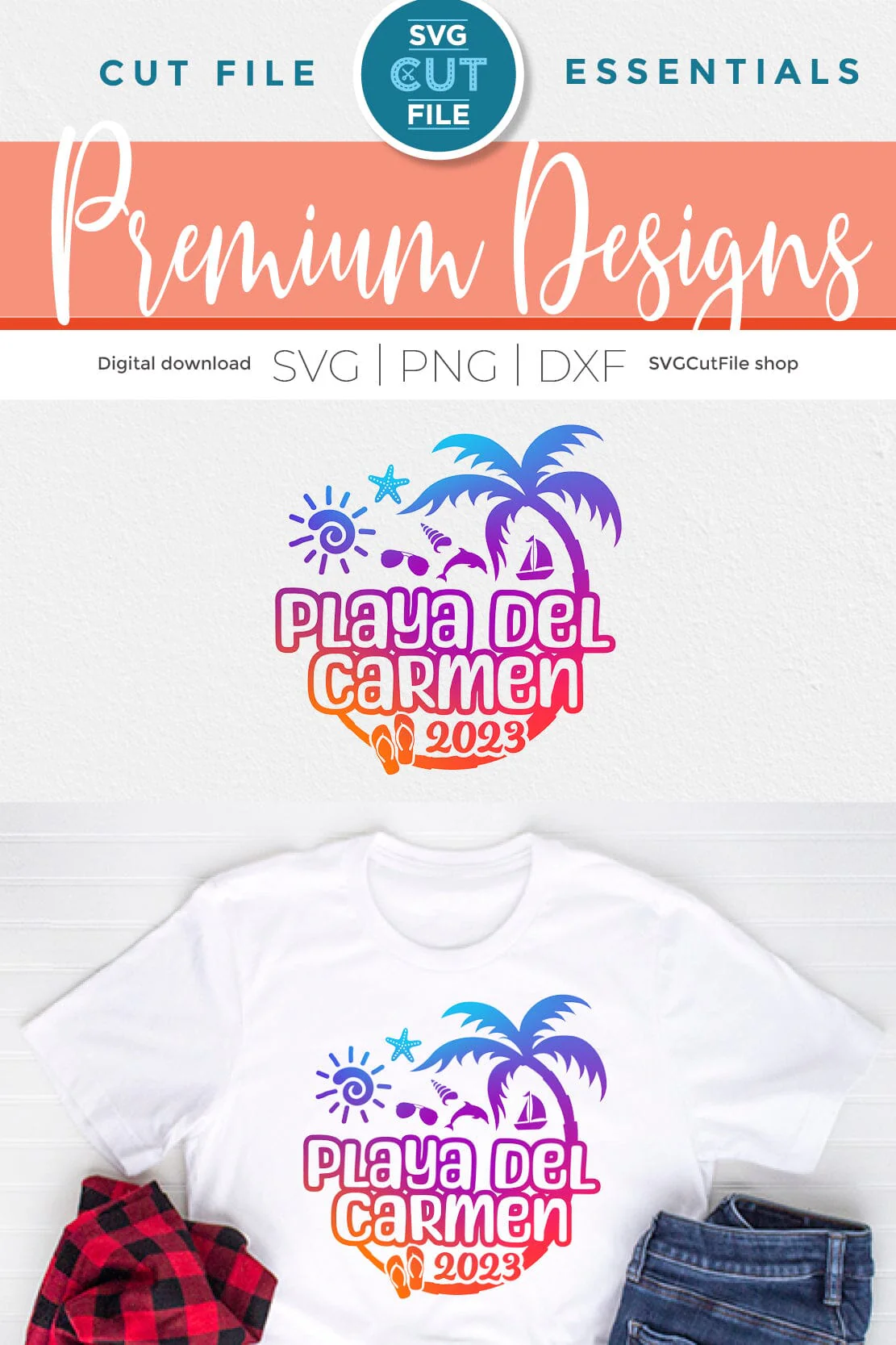 2023 Playa Del Carmen svg - Playa Del Carmen Mexico Vacation or Trip Design - Image 6