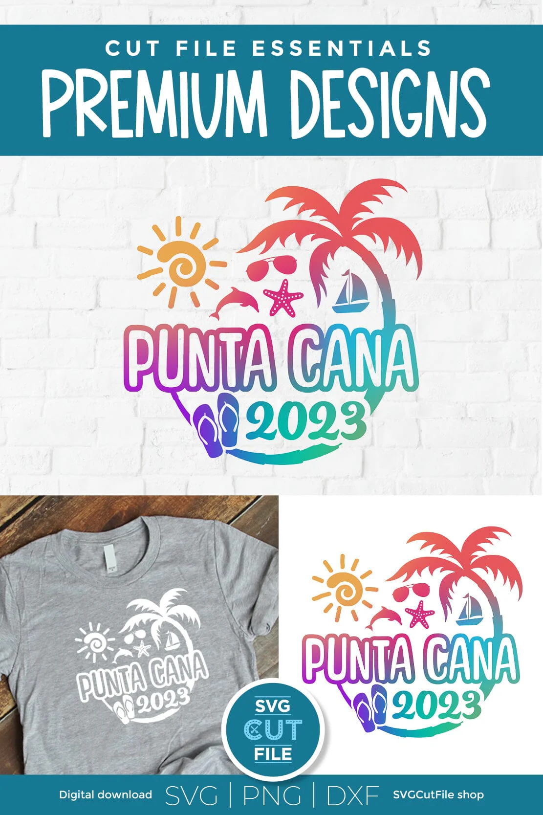 2023 Punta Cana svg - Punta Cana Vacation or Trip Design - Image 4