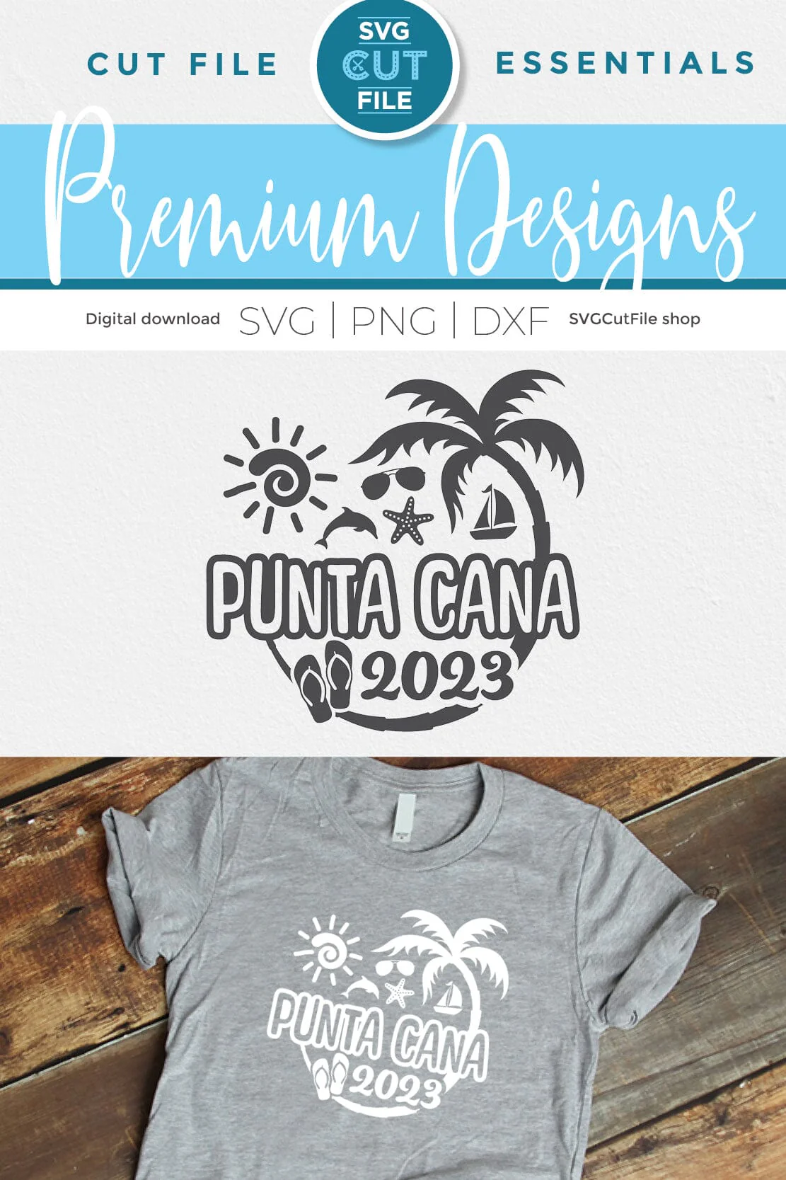 2023 Punta Cana svg - Punta Cana Vacation or Trip Design - Image 2