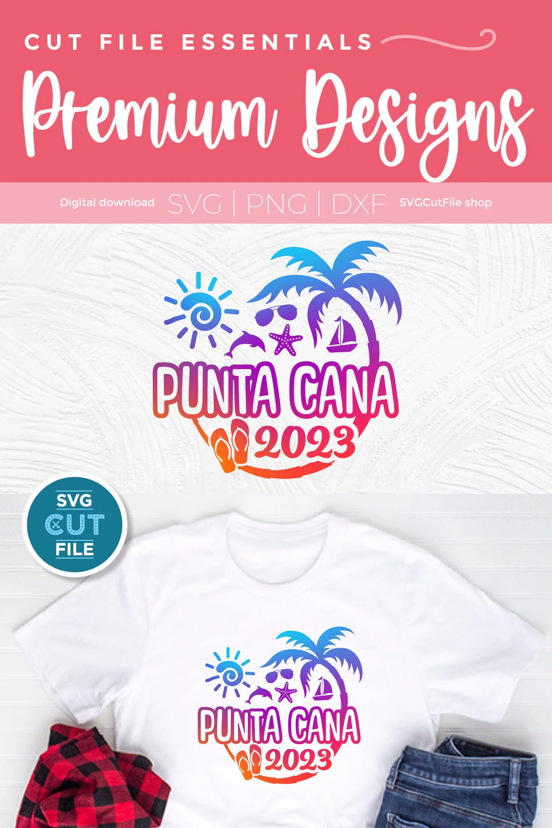 2023 Punta Cana svg - Punta Cana Vacation or Trip Design - Image 3
