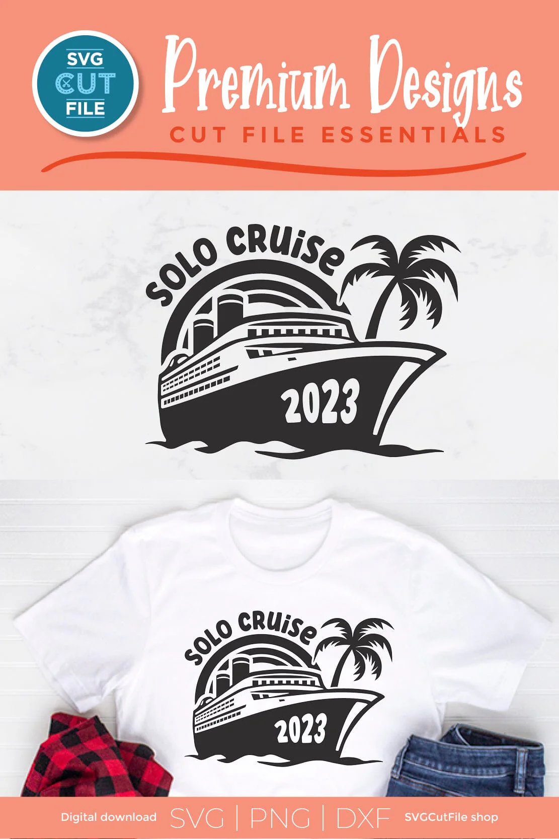 2023 Solo Cruise svg - Cruise SVG vacation or Trip Design - Image 2