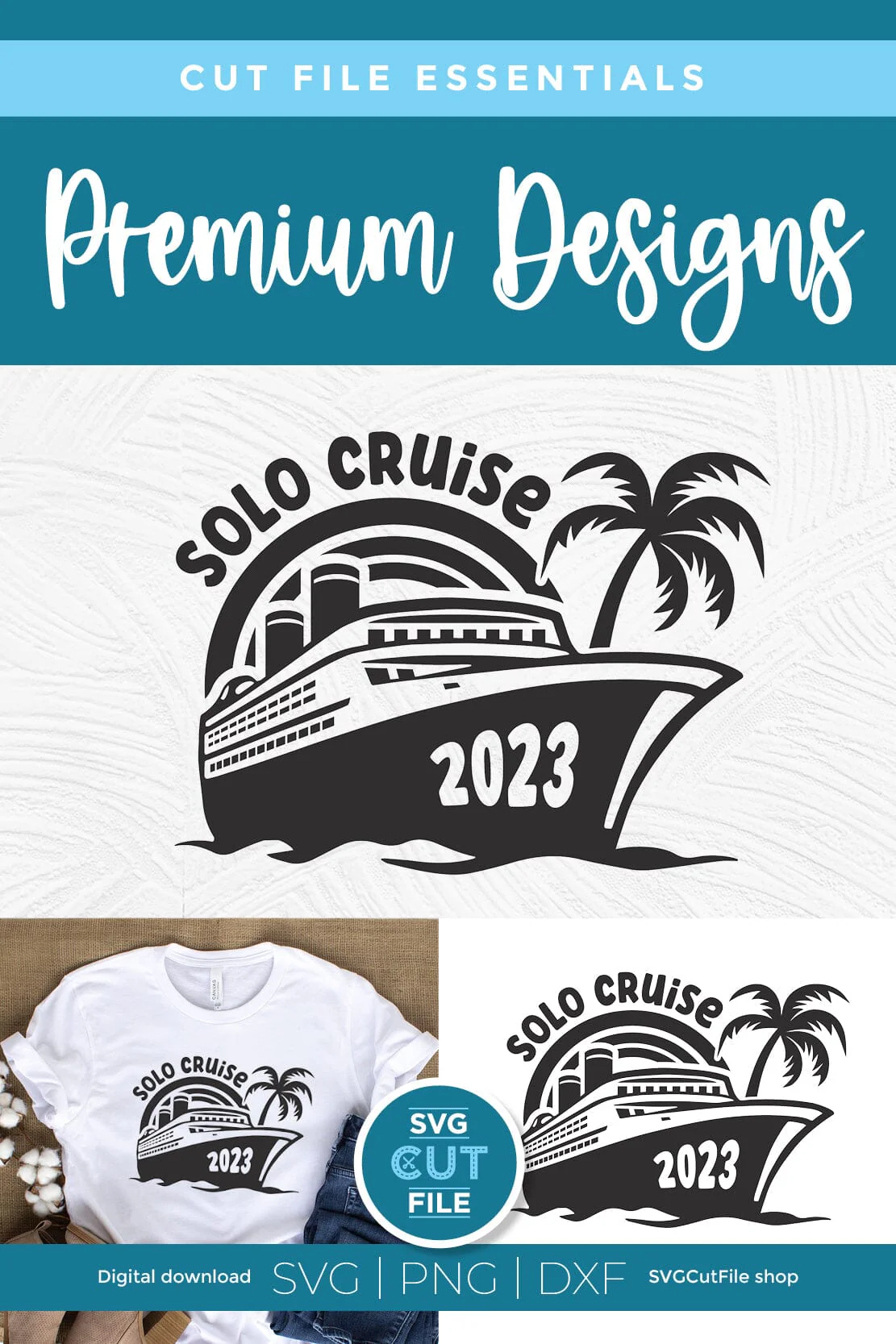 2023 Solo Cruise svg - Cruise SVG vacation or Trip Design - Image 5