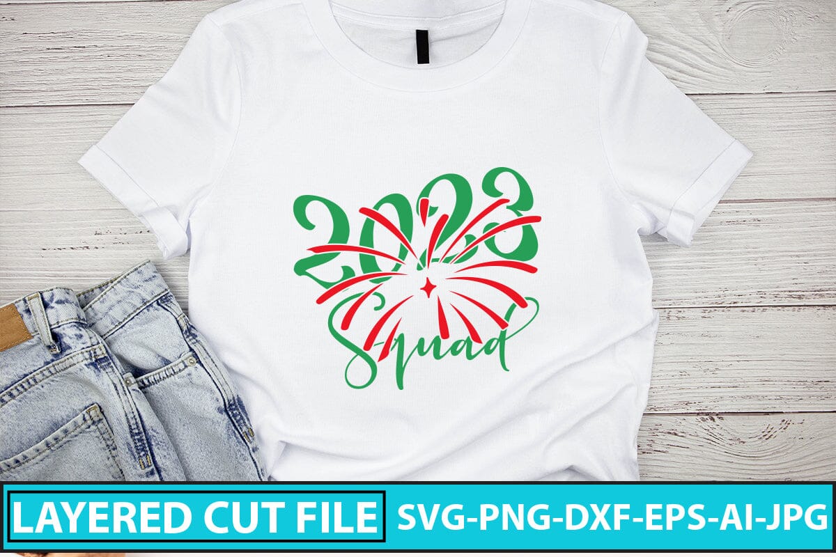 2023 Squad SVG Cut File