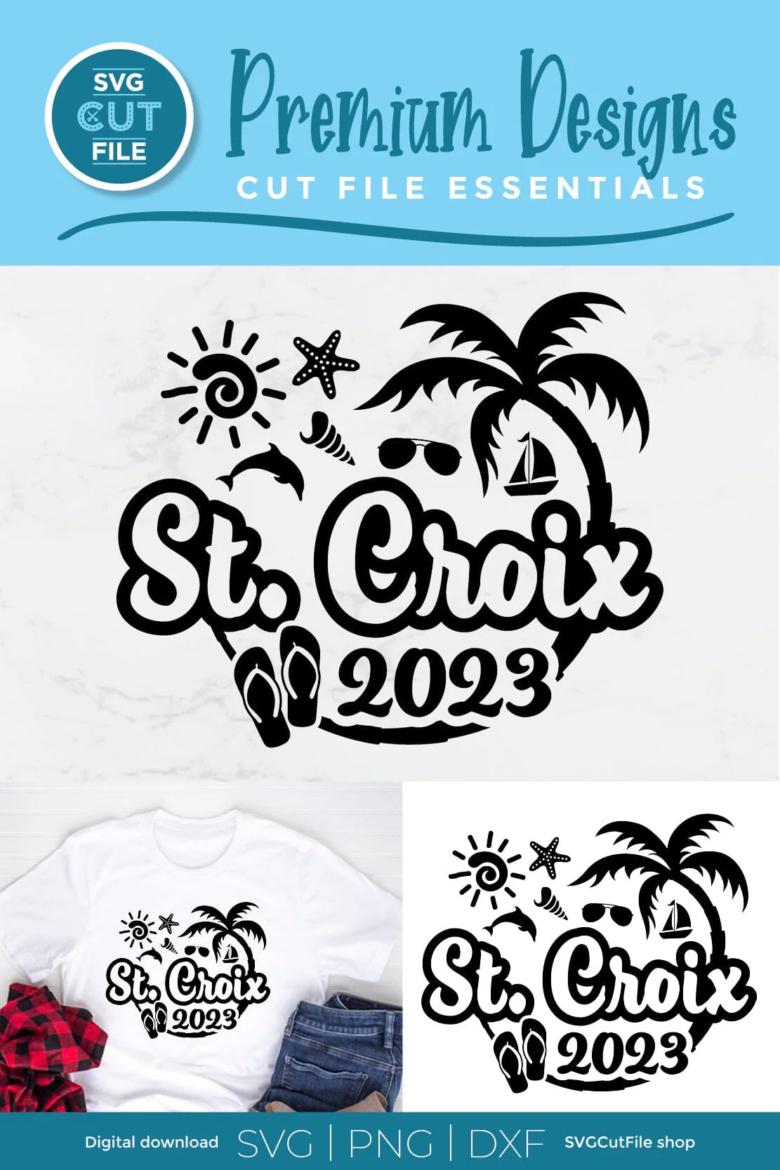 2023 St. Croix svg - St. Croix Vacation or Trip Design