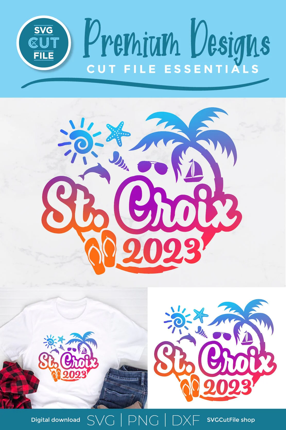2023 St. Croix svg - St. Croix Vacation or Trip Design - Image 5