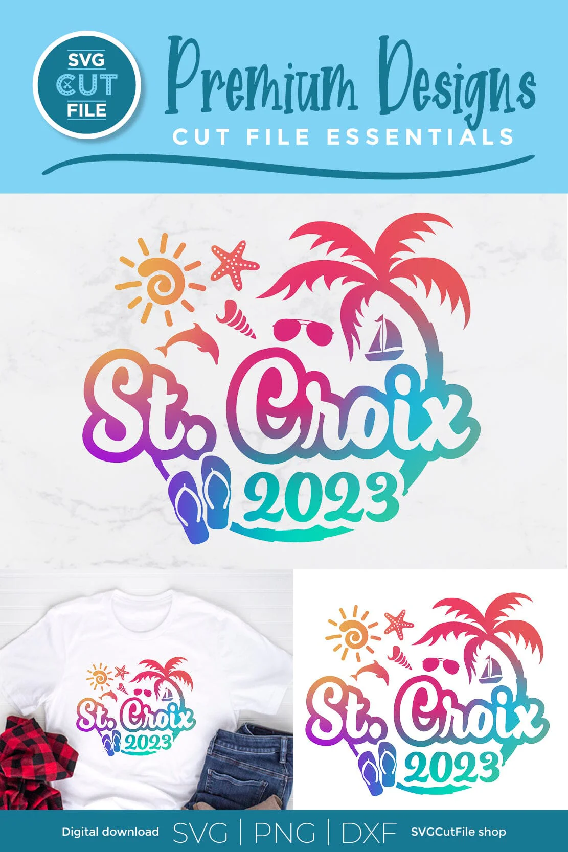 2023 St. Croix svg - St. Croix Vacation or Trip Design - Image 6