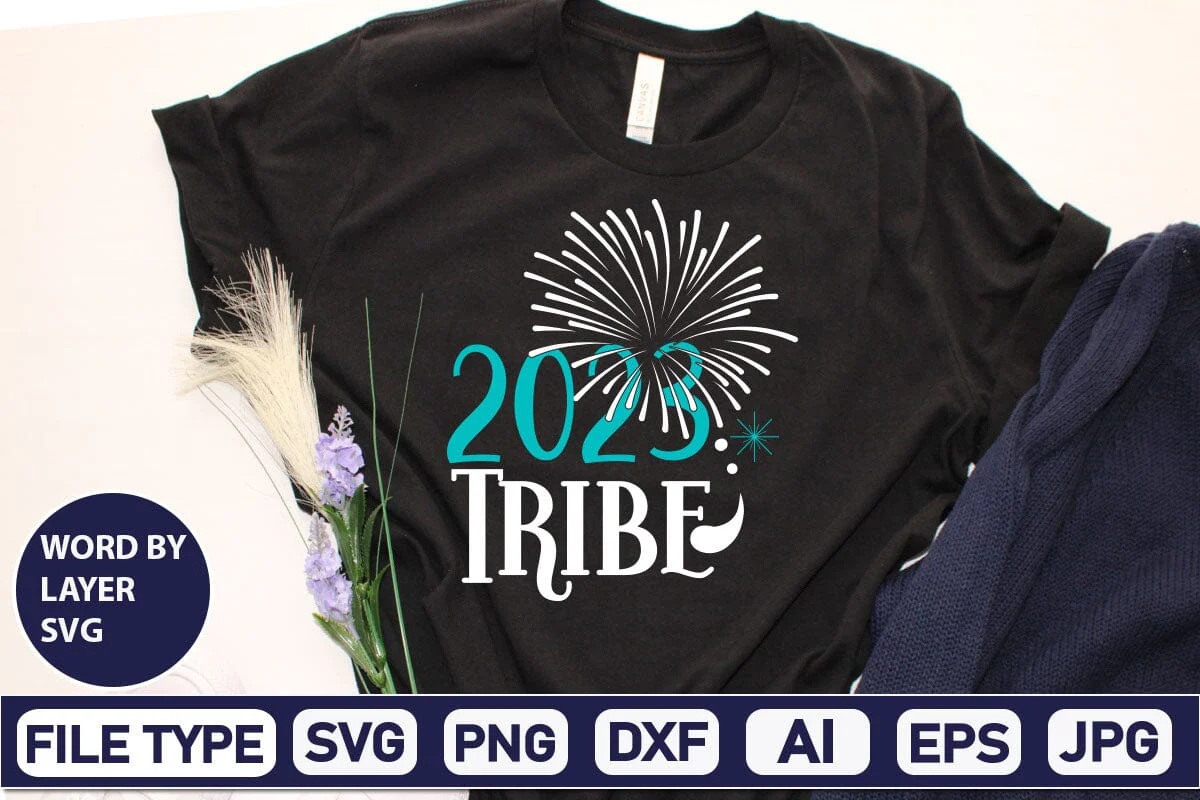 2023 Tribe SVG Cut File - Image 2