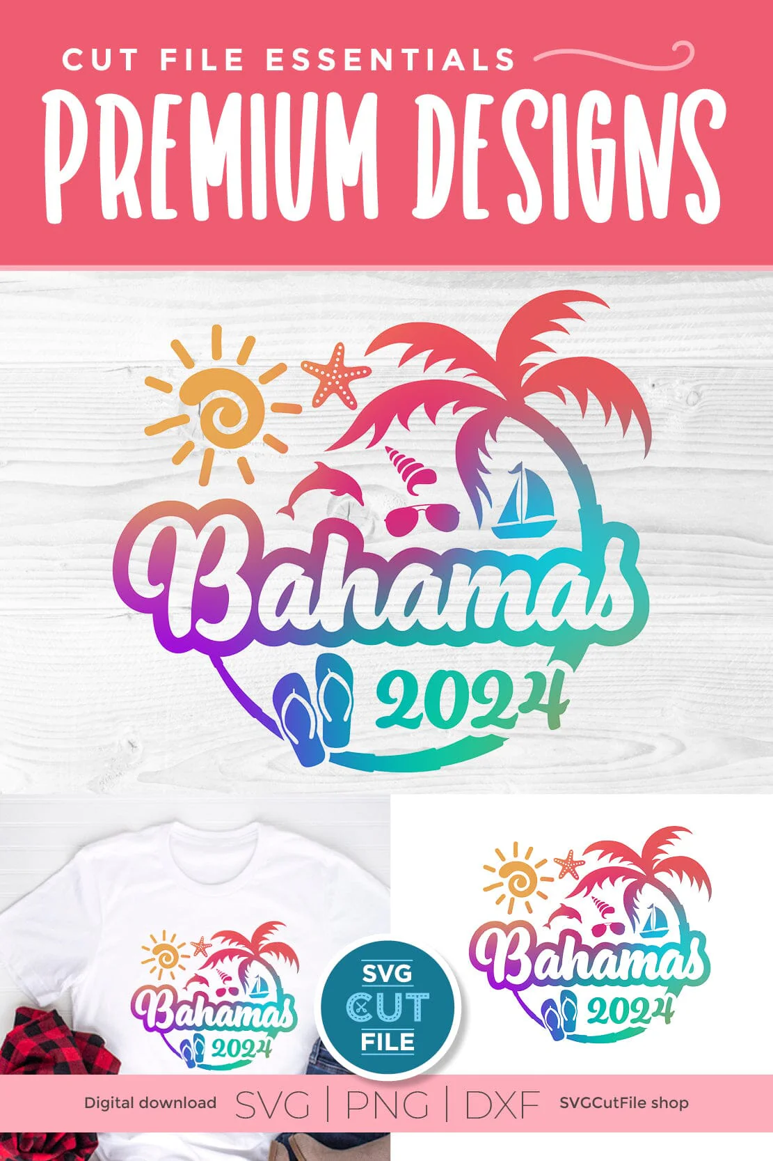 2024 Bahamas svg - Bahamas Vacation or Trip Design - Image 2
