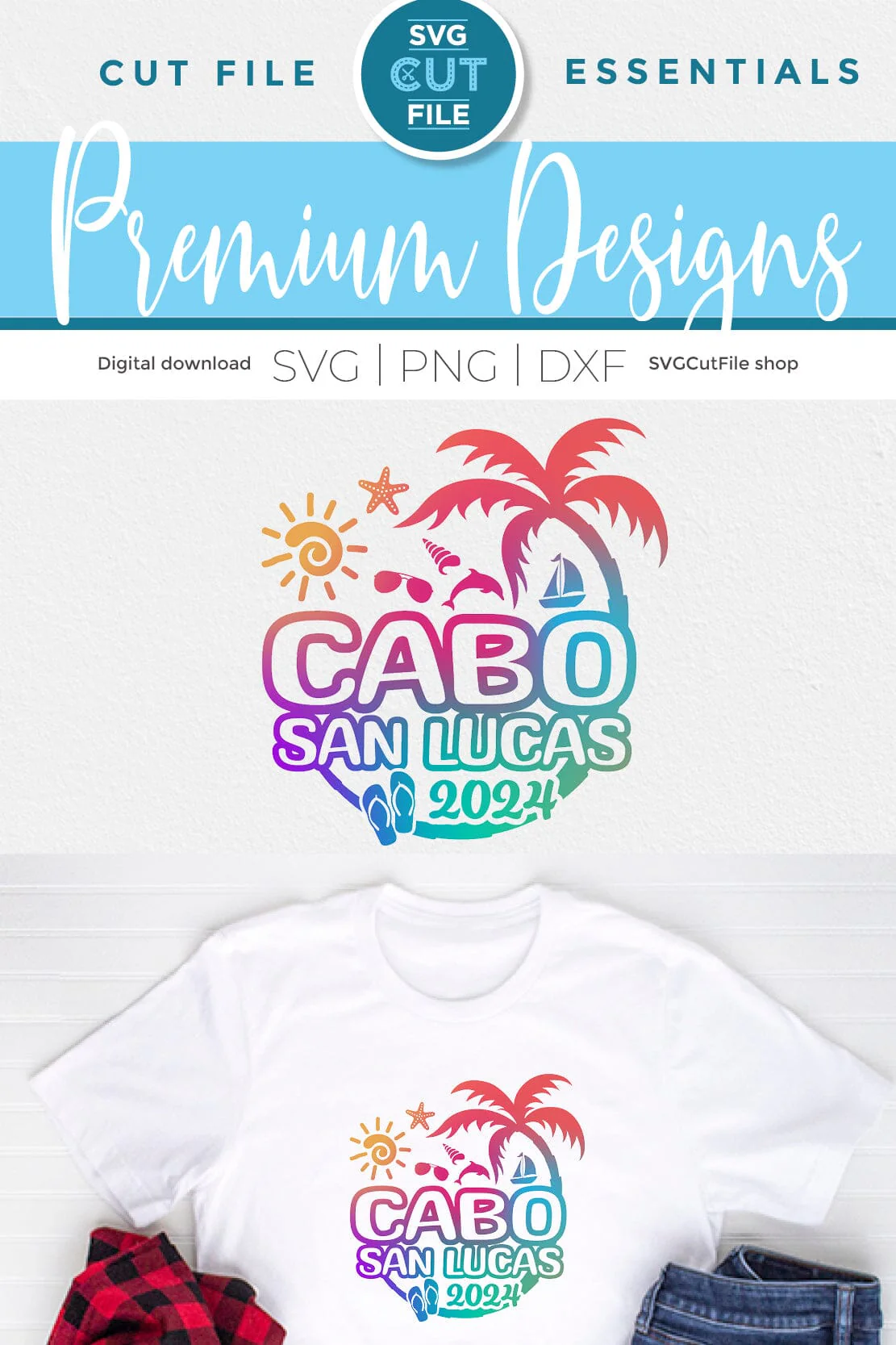 2024 Cabo San Lucas SVG - Cabo Mexico Vacation or Trip Design - Image 4