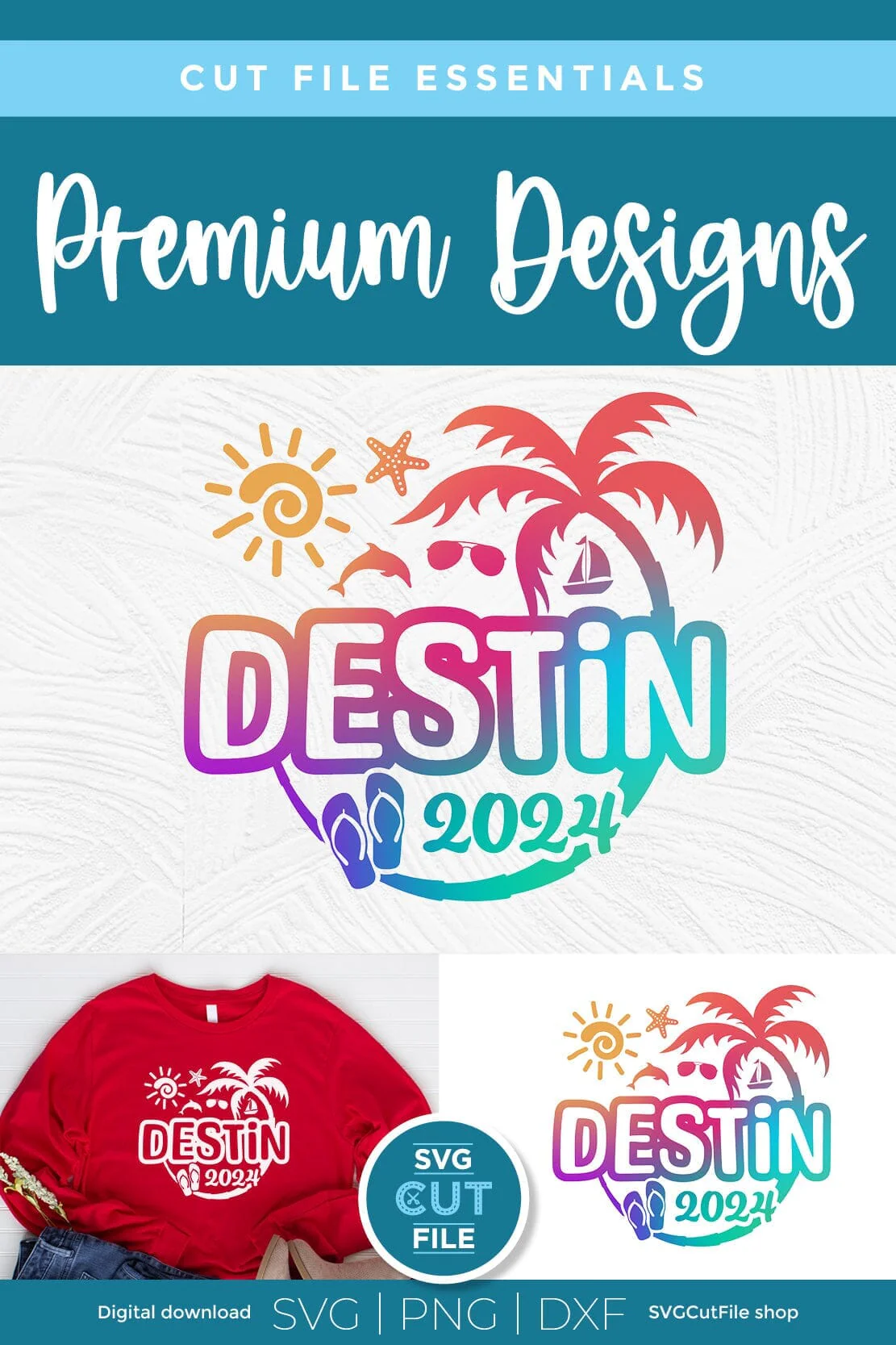 2024 Destin Florida svg - Destin FL Vacation or Trip Design - Image 4